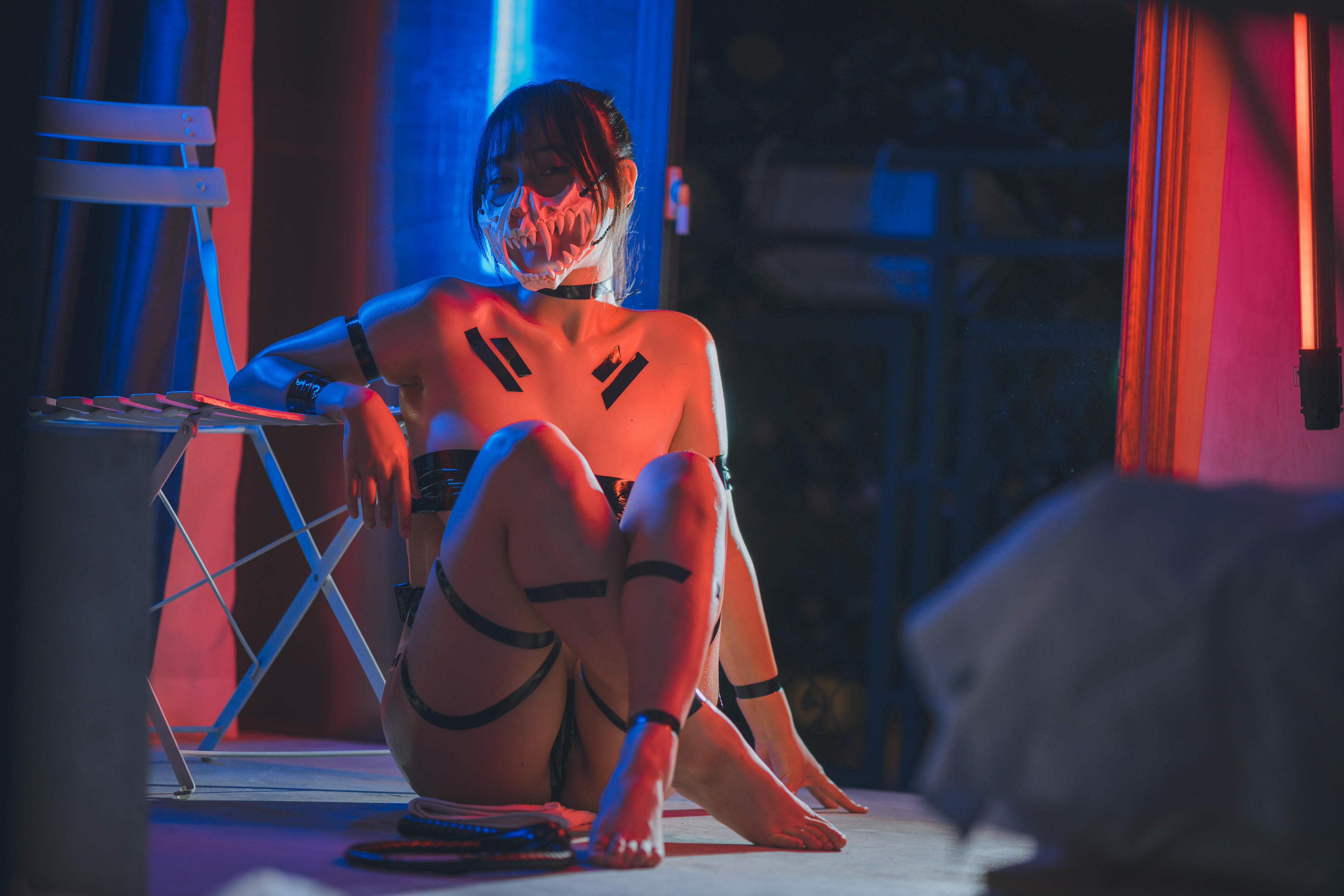 浅安安 NO.002 黑胶带 [44P710MB]_第2集