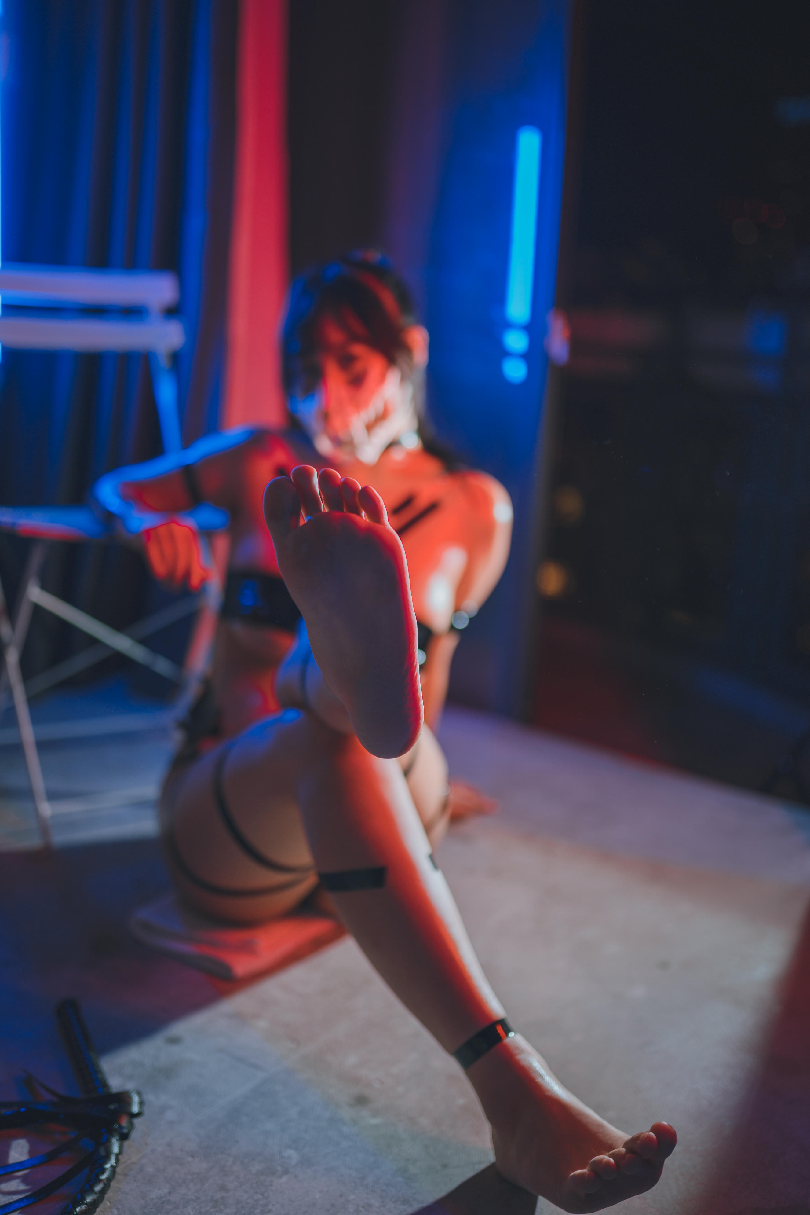 浅安安 NO.002 黑胶带 [44P710MB]_第1集