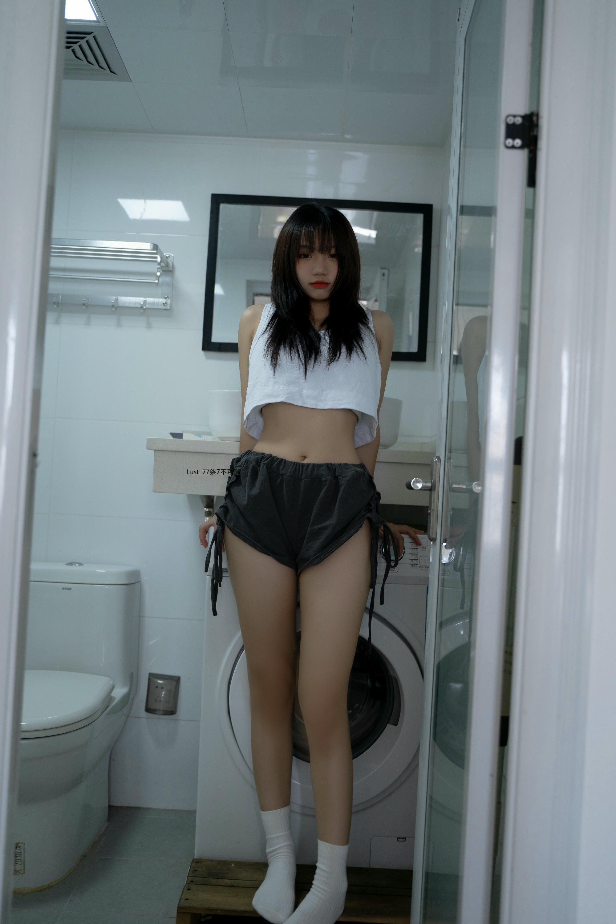 柒柒要乖哦 NO.040 柒柒不可爱 初恋背心 [117P-1.60GB]_第1集