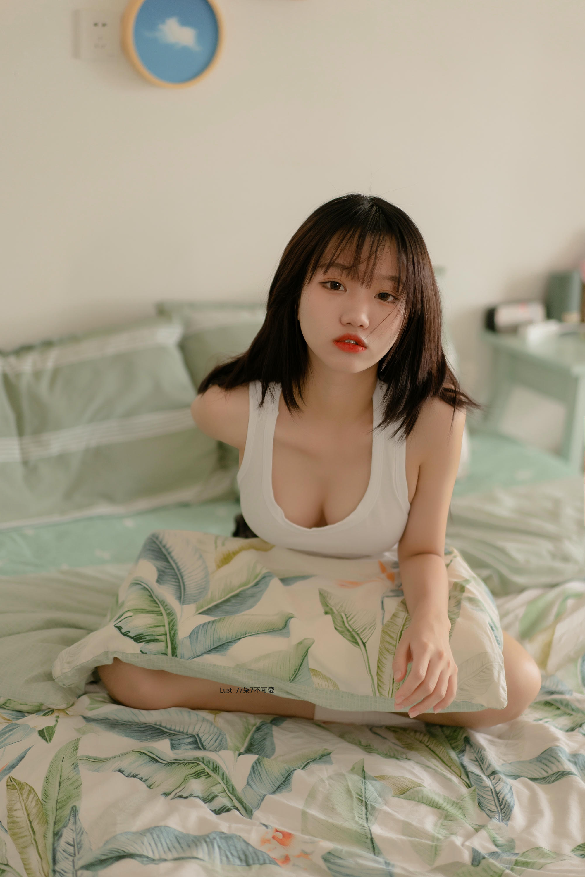 柒柒要乖哦 NO.040 柒柒不可爱 初恋背心 [117P-1.60GB]_第2集