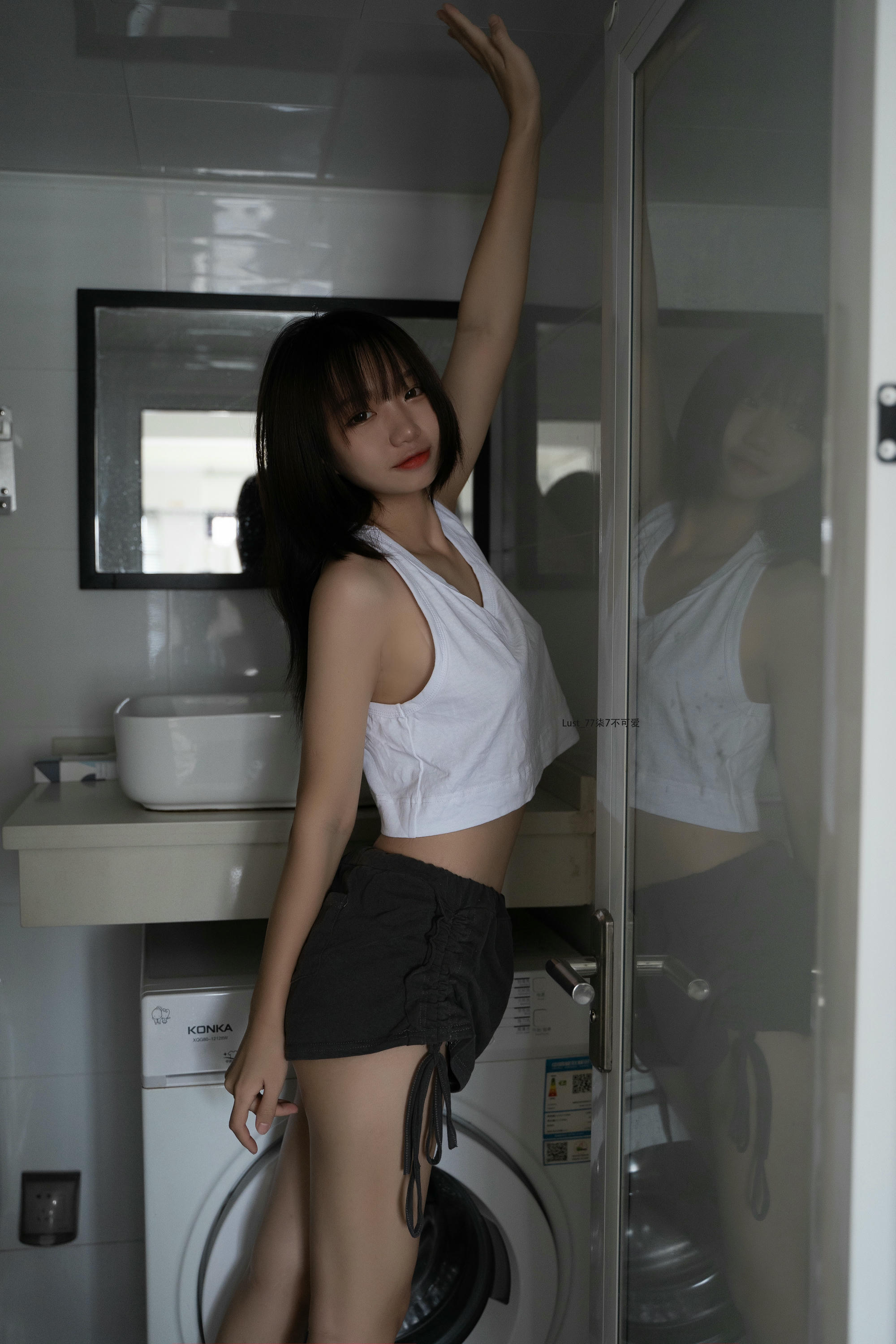 柒柒要乖哦 NO.040 柒柒不可爱 初恋背心 [117P-1.60GB]_第1集