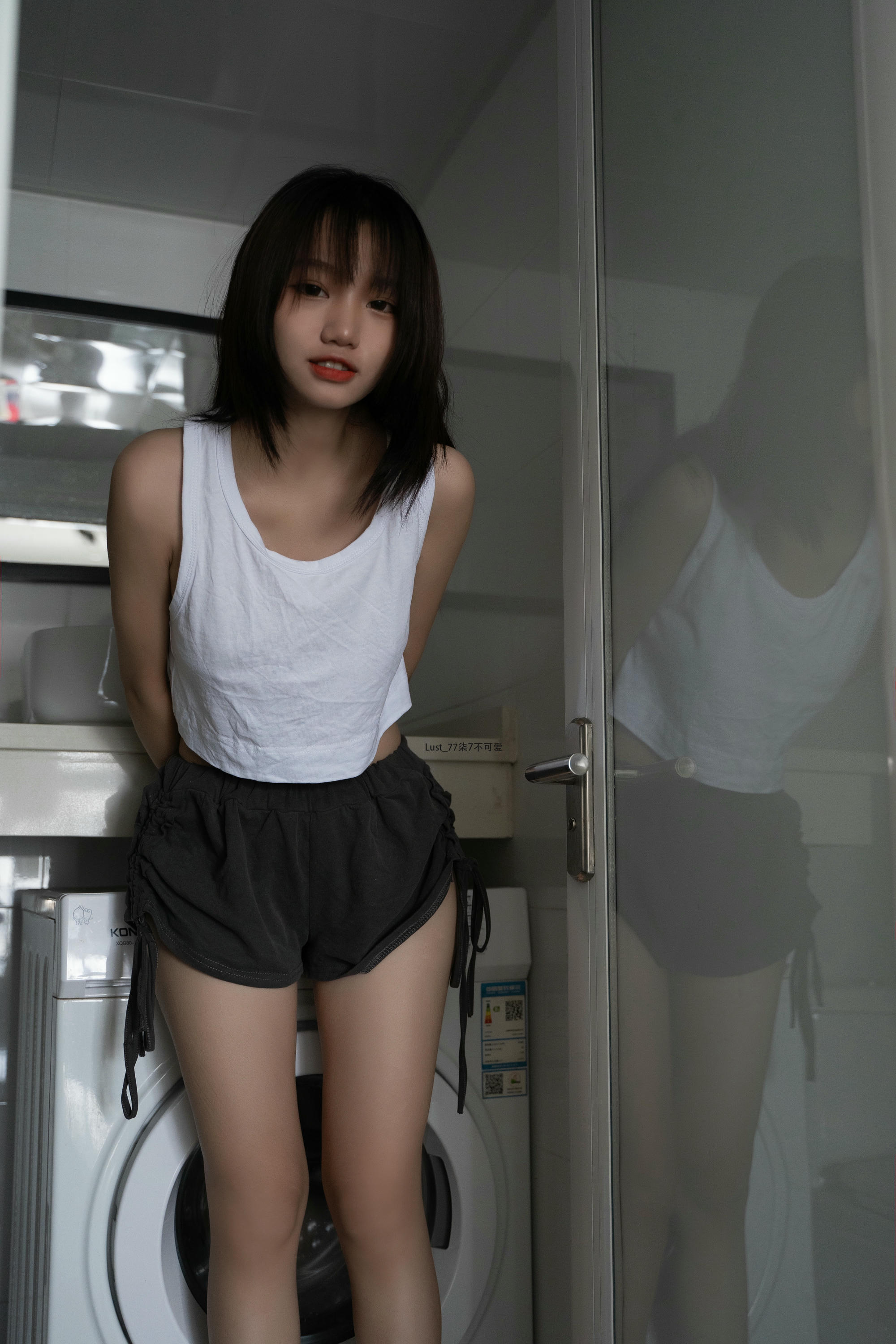 柒柒要乖哦 NO.040 柒柒不可爱 初恋背心 [117P-1.60GB]_第1集