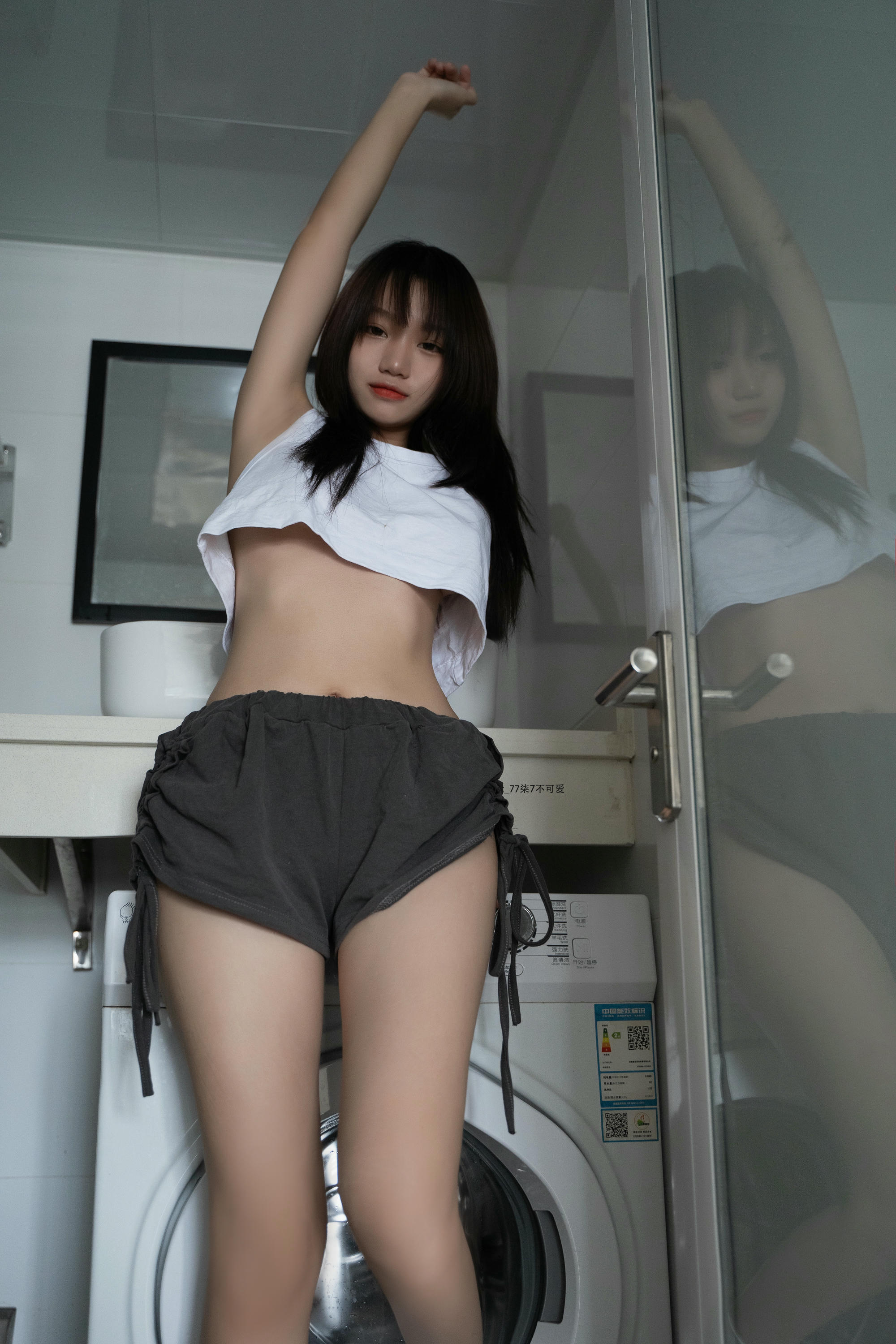 柒柒要乖哦 NO.040 柒柒不可爱 初恋背心 [117P-1.60GB]_第1集