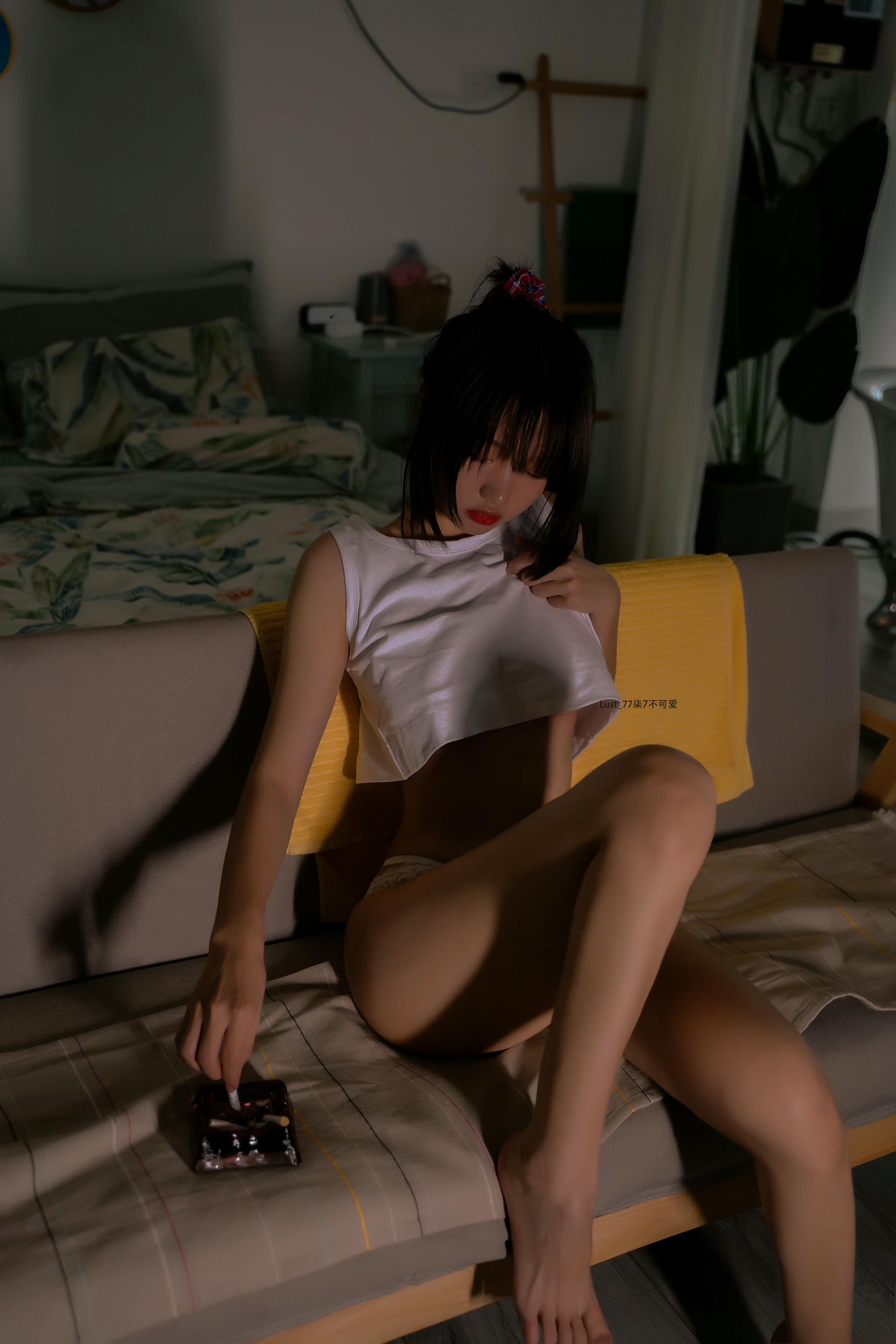 柒柒要乖哦 NO.040 柒柒不可爱 初恋背心 [117P-1.60GB]_第4集