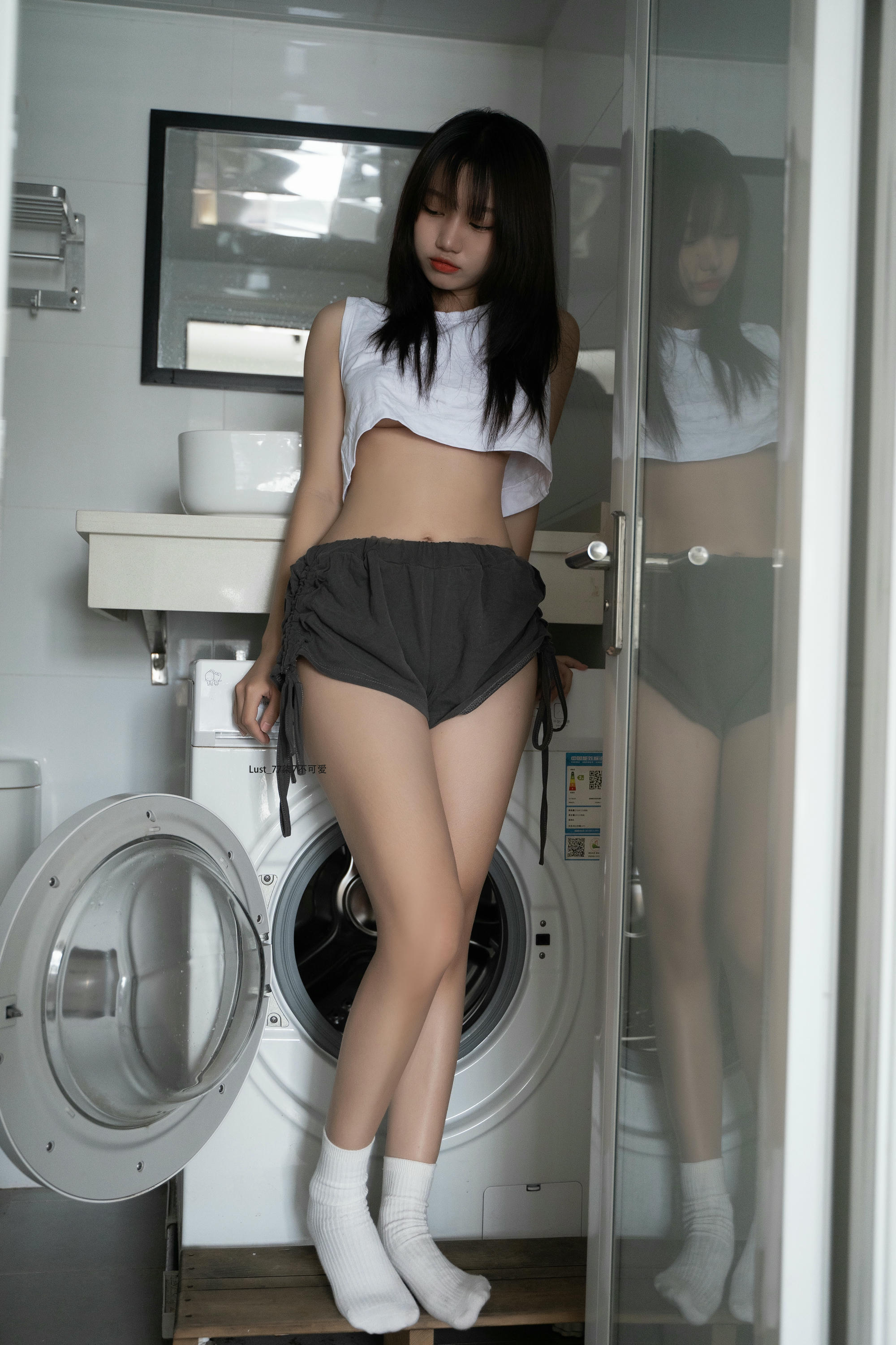 柒柒要乖哦 NO.040 柒柒不可爱 初恋背心 [117P-1.60GB]_第1集