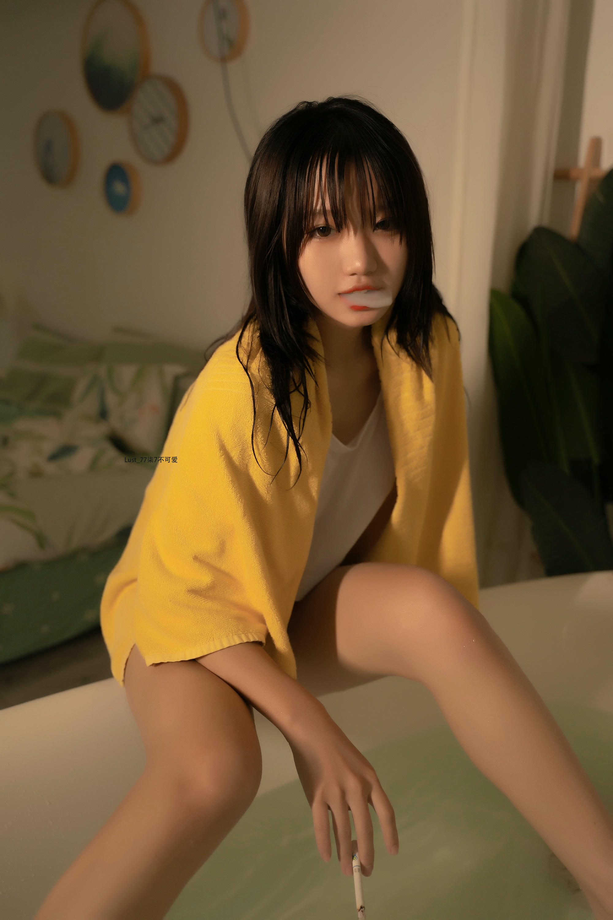 柒柒要乖哦 NO.040 柒柒不可爱 初恋背心 [117P-1.60GB]_第5集