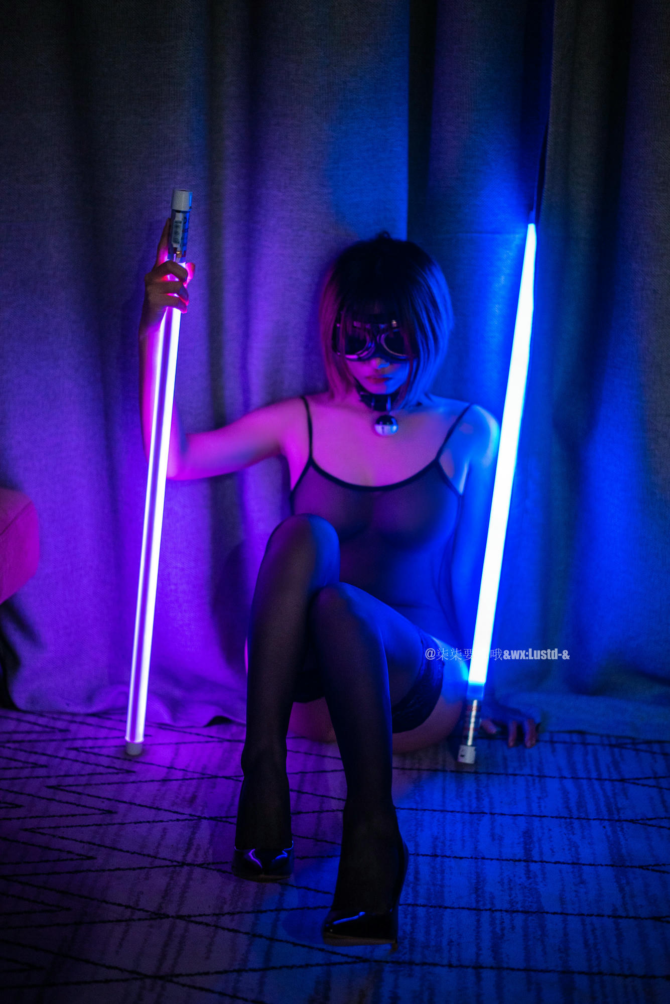 柒柒要乖哦 NO.043 柒柒不可爱 透明死库水和白T [36P 105MB]_第1集