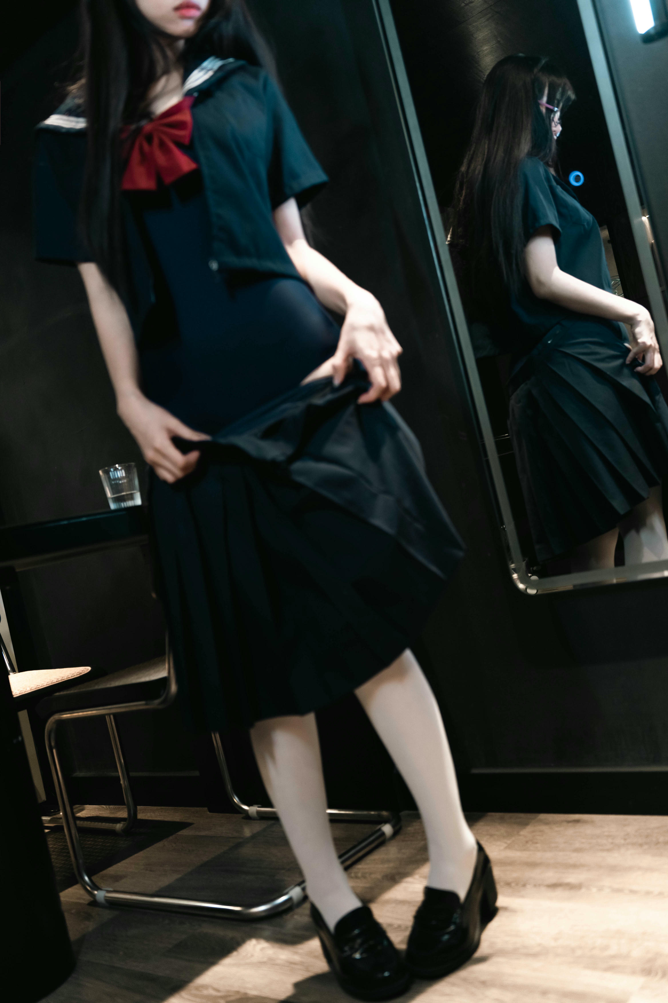 柒柒要乖哦 NO.047 白丝死库水 [140P-1.11GB]_第3集