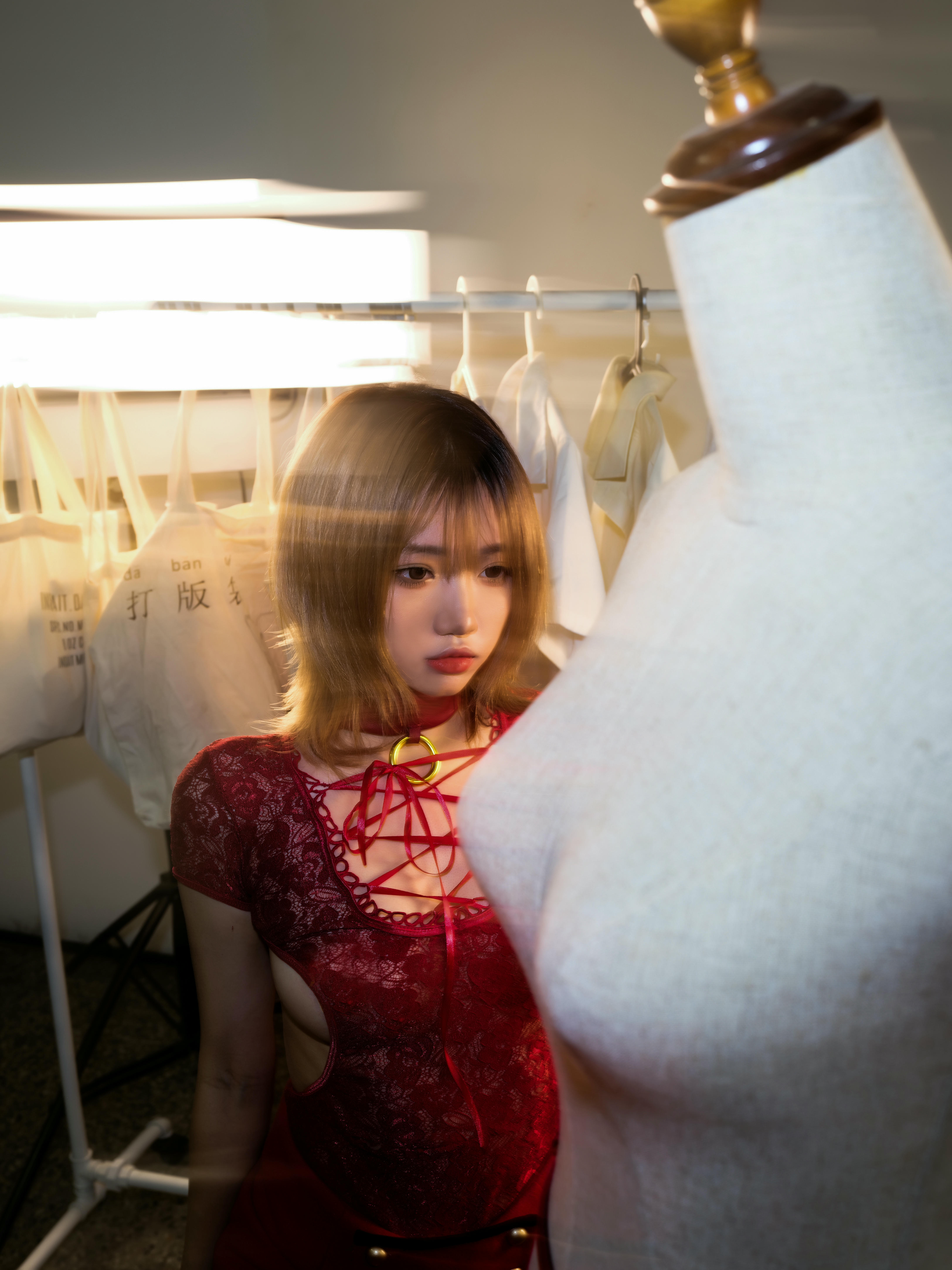 柒柒要乖哦 NO.05 红 [58P-1.50GB]-壁纸_第1集