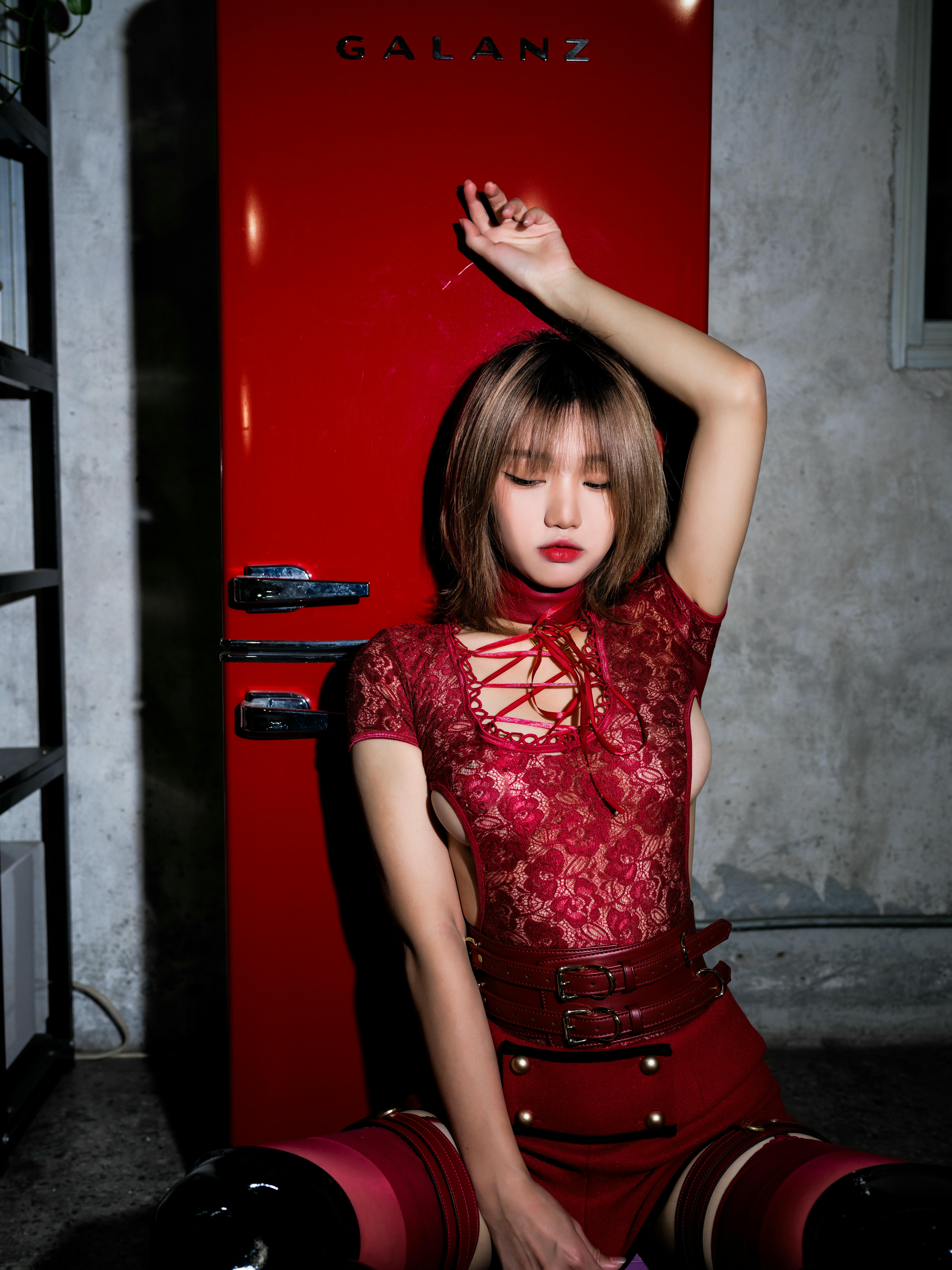 柒柒要乖哦 NO.05 红 [58P-1.50GB]-壁纸_第2集