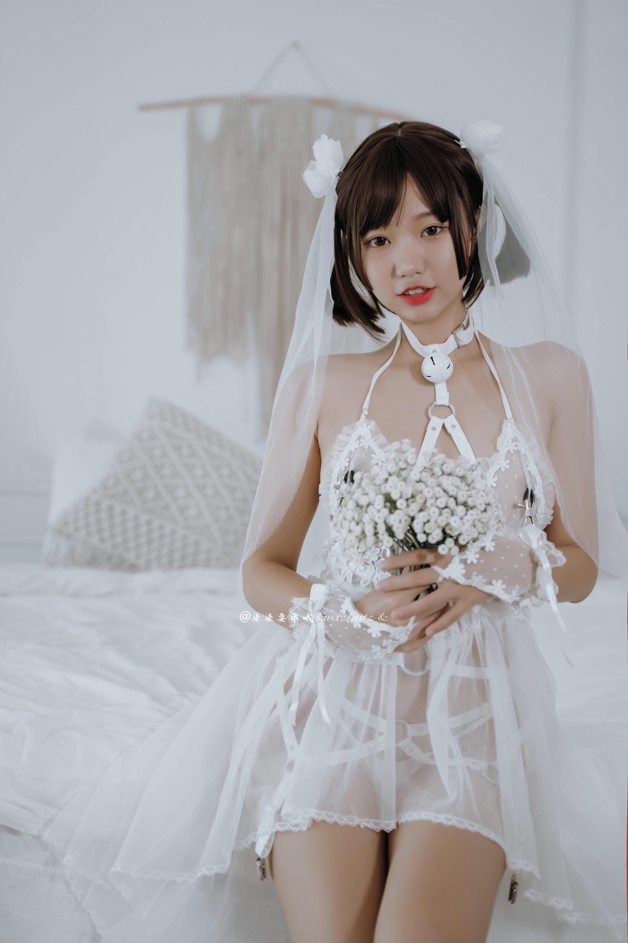 柒柒要乖哦 NO.10 婚纱 [53P 254MB]_第1集
