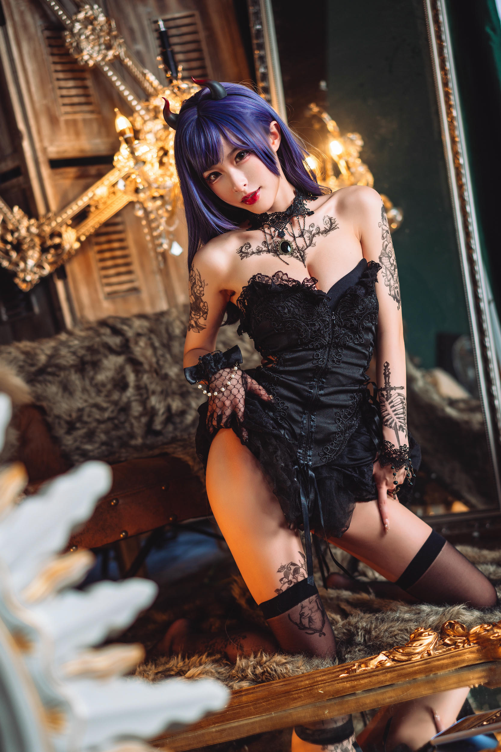 清水由乃 NO.013 暗黑纹身 [30P-370MB]_第1集