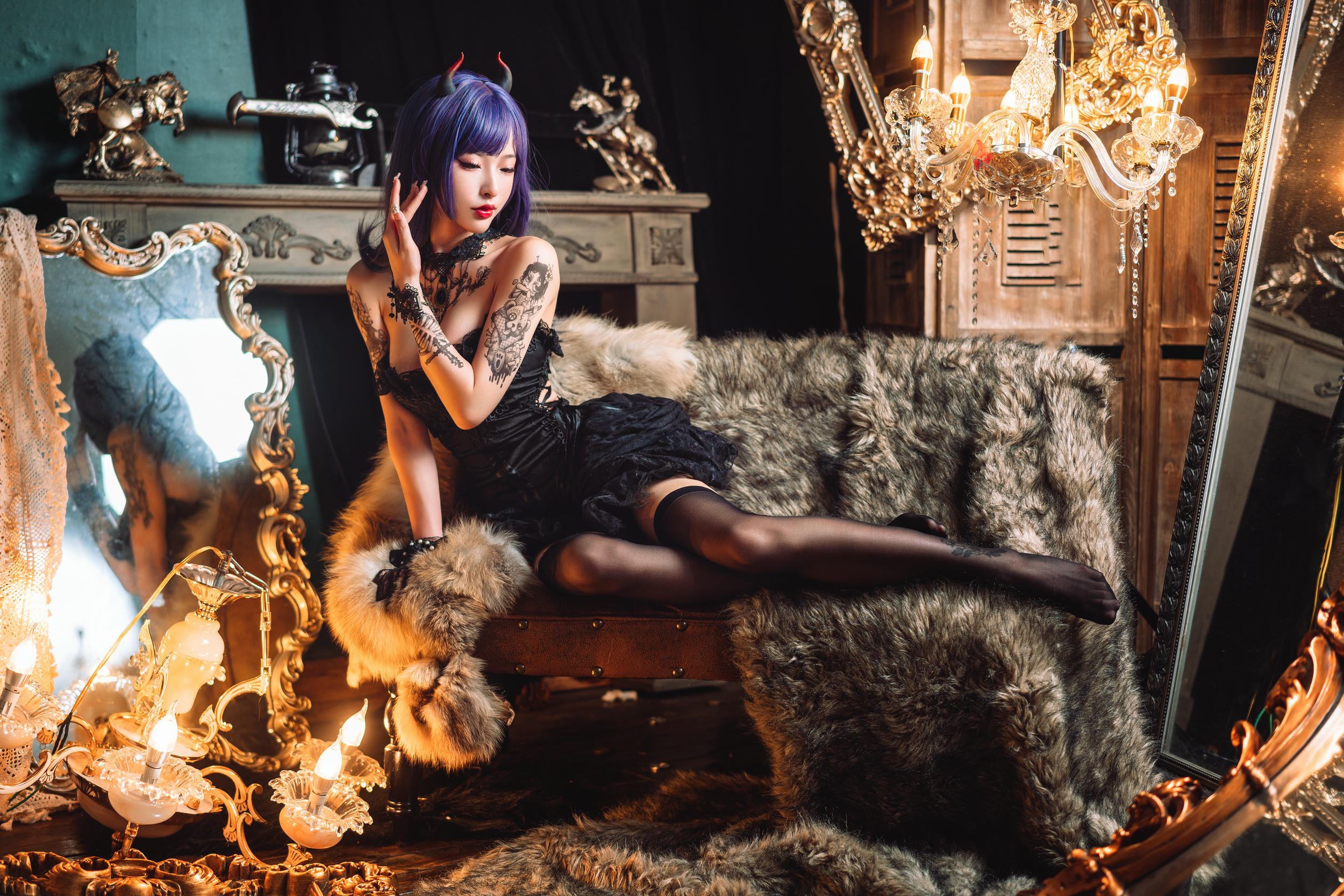 清水由乃 NO.013 暗黑纹身 [30P-370MB]_第1集