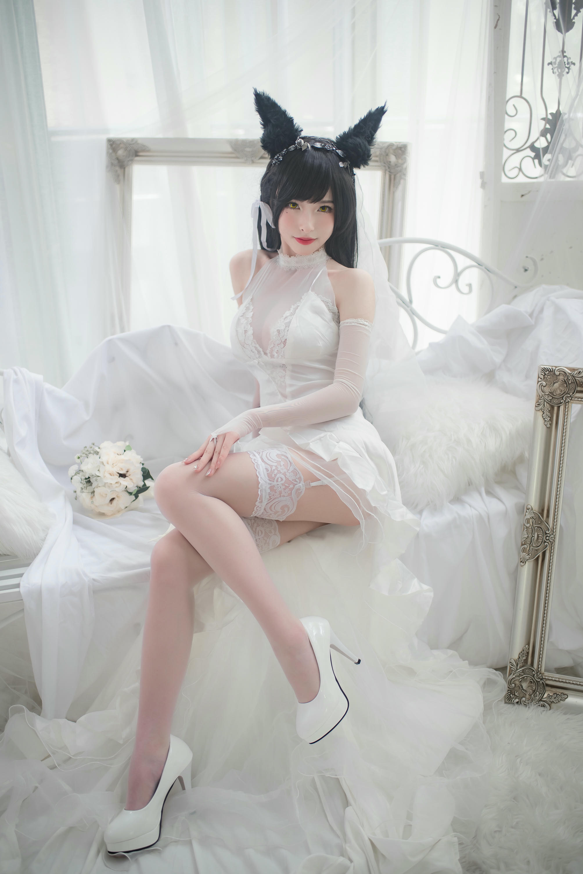 清水由乃 NO.014 爱宕婚纱 [49P1V-1.66GB]_第1集