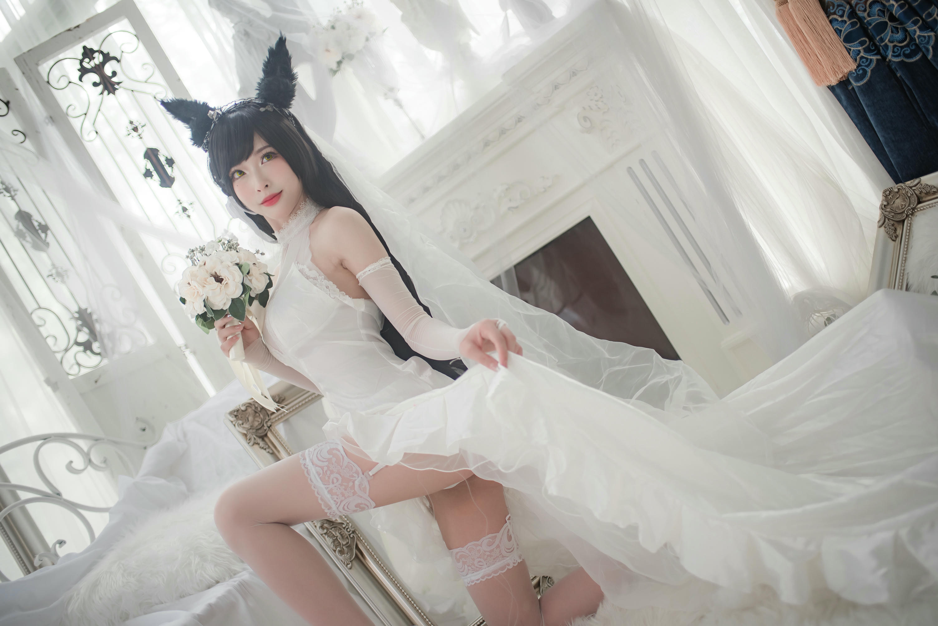 清水由乃 NO.014 爱宕婚纱 [49P1V-1.66GB]_第1集