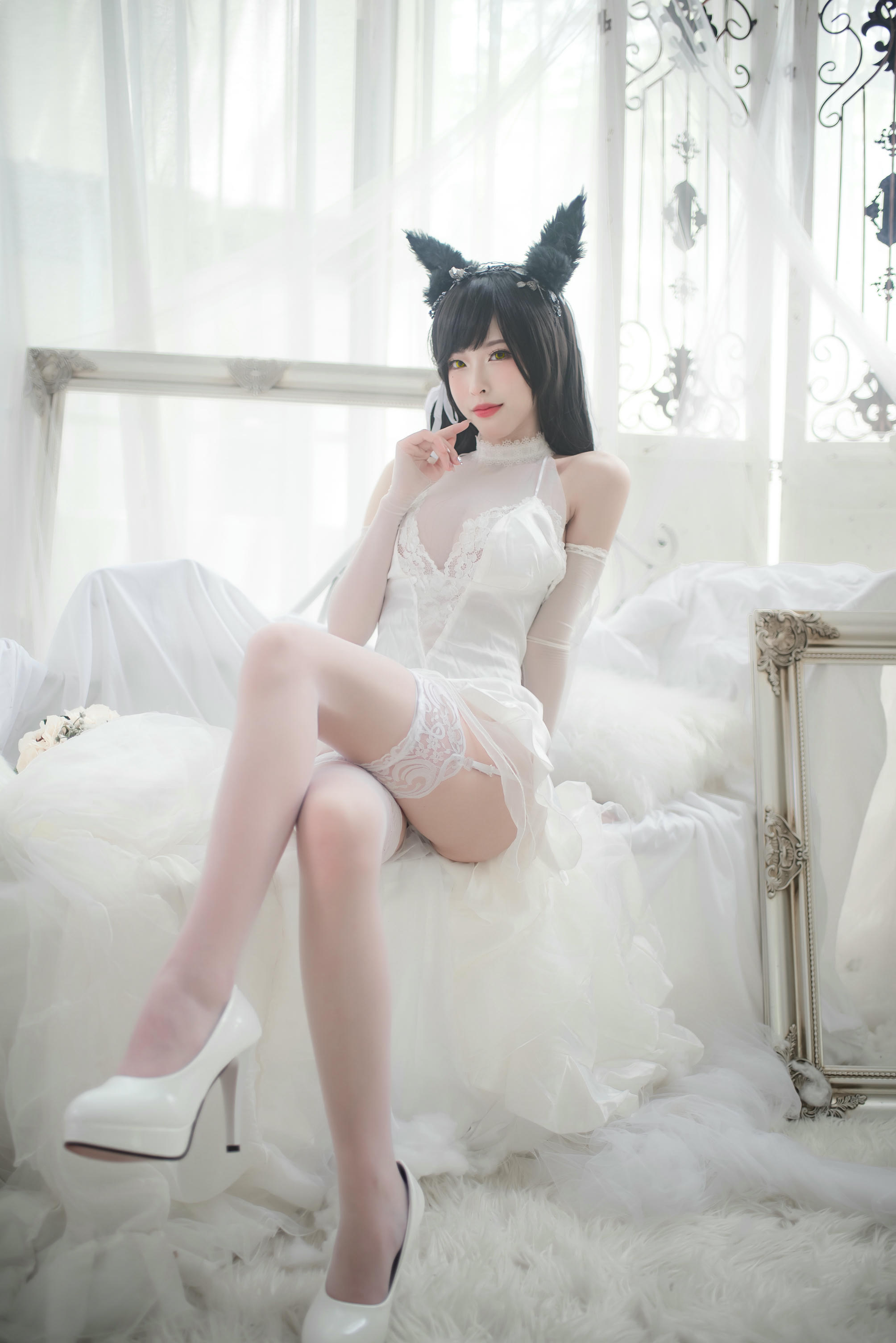 清水由乃 NO.014 爱宕婚纱 [49P1V-1.66GB]_第2集