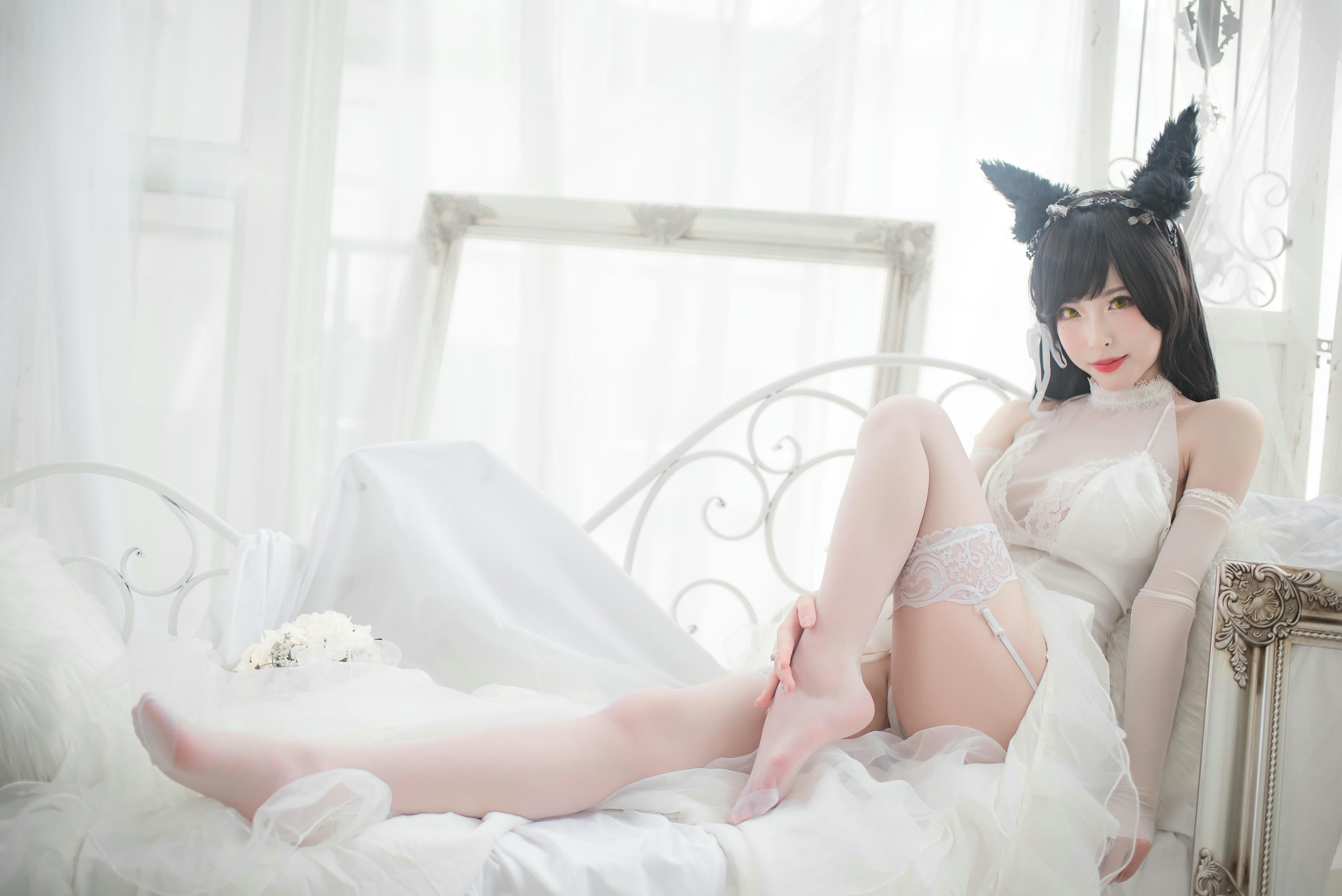 清水由乃 NO.014 爱宕婚纱 [49P1V-1.66GB]_第2集