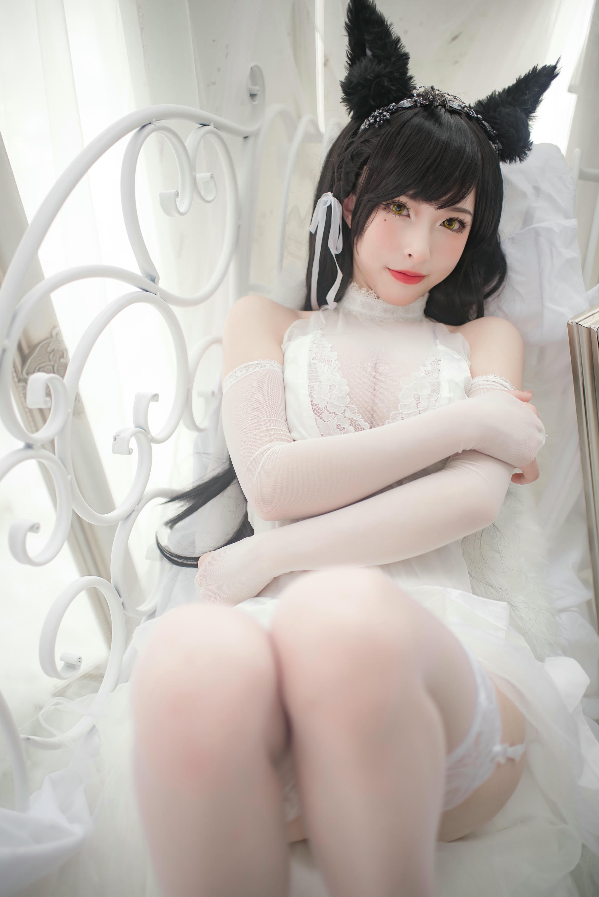 清水由乃 NO.014 爱宕婚纱 [49P1V-1.66GB]_第2集