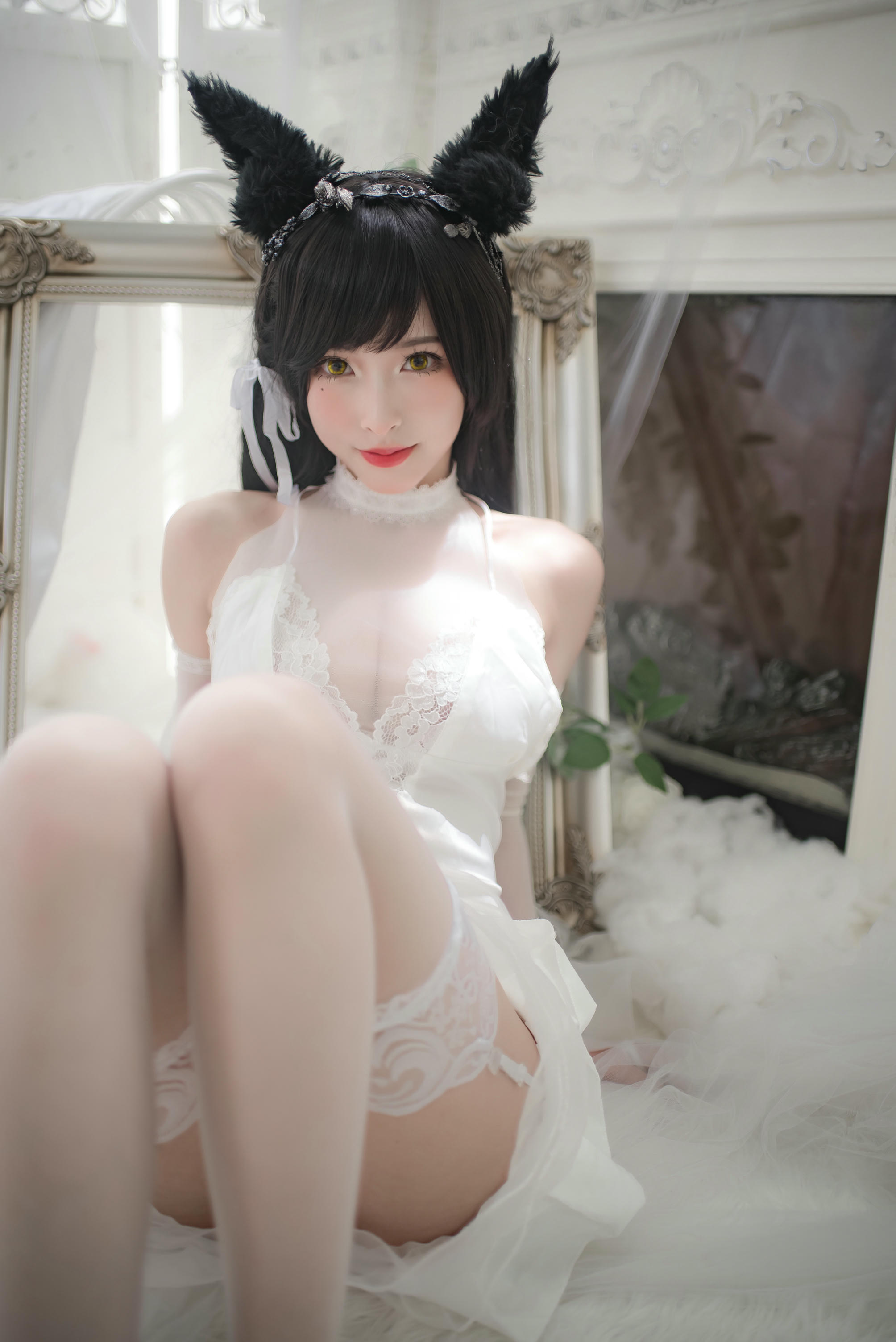 清水由乃 NO.014 爱宕婚纱 [49P1V-1.66GB]_第2集