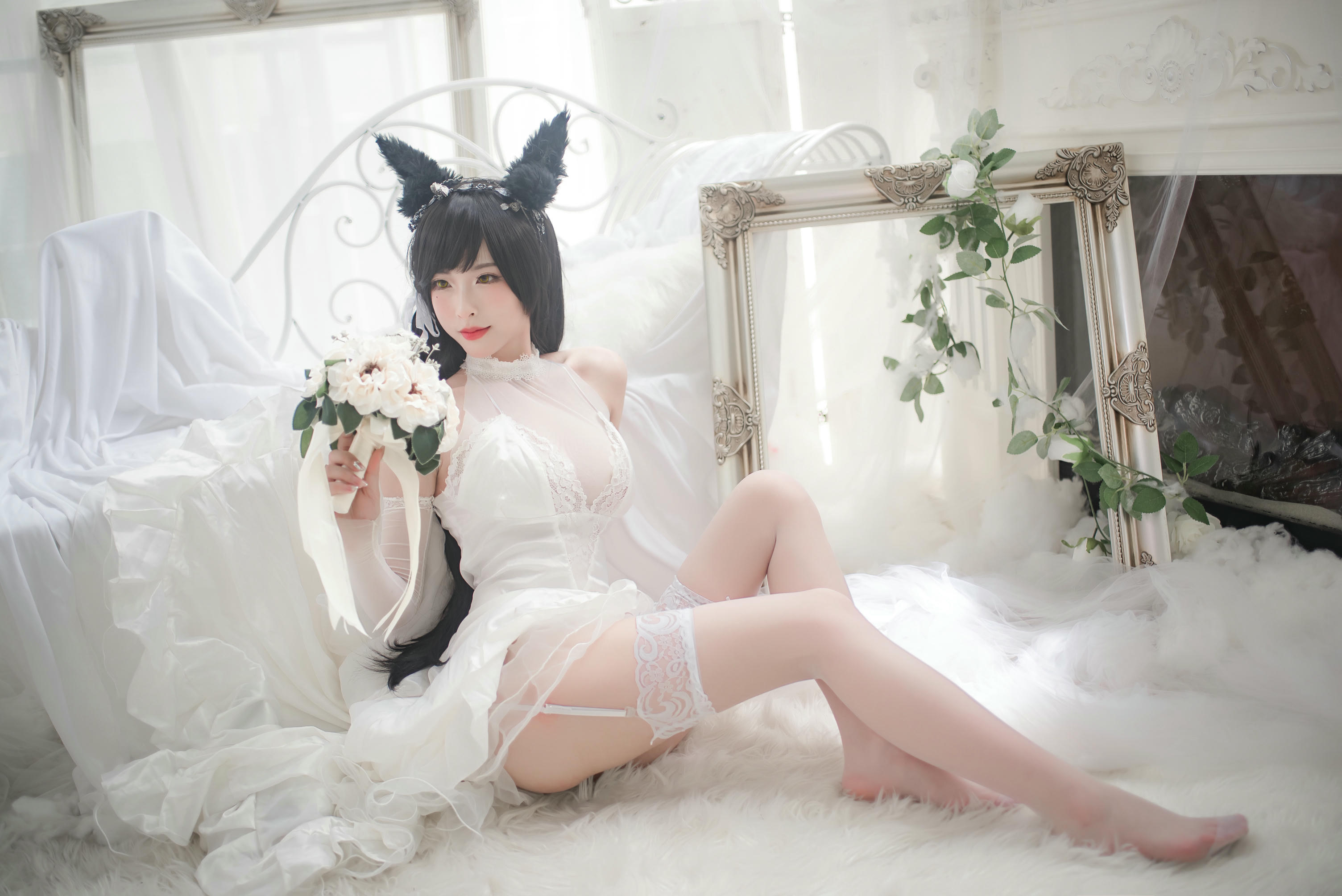 清水由乃 NO.014 爱宕婚纱 [49P1V-1.66GB]_第2集