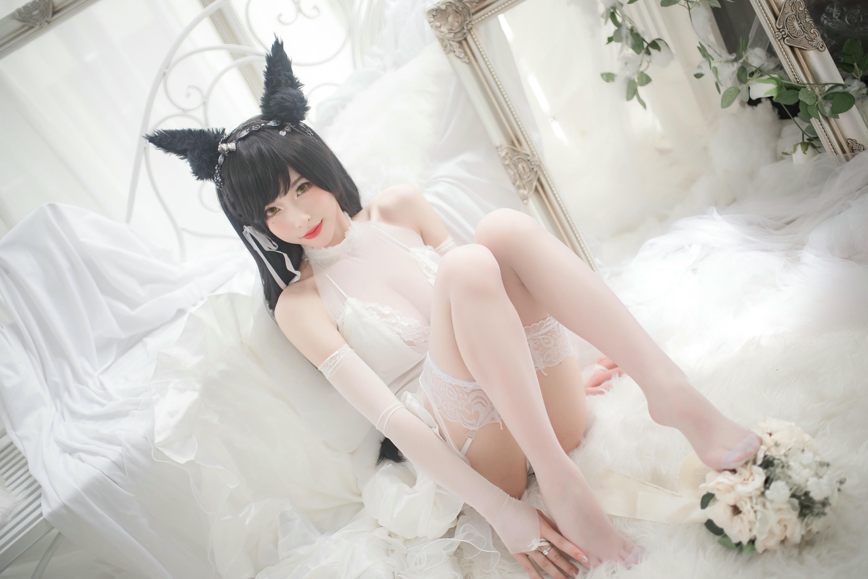 清水由乃 NO.014 爱宕婚纱 [49P1V-1.66GB]_第3集