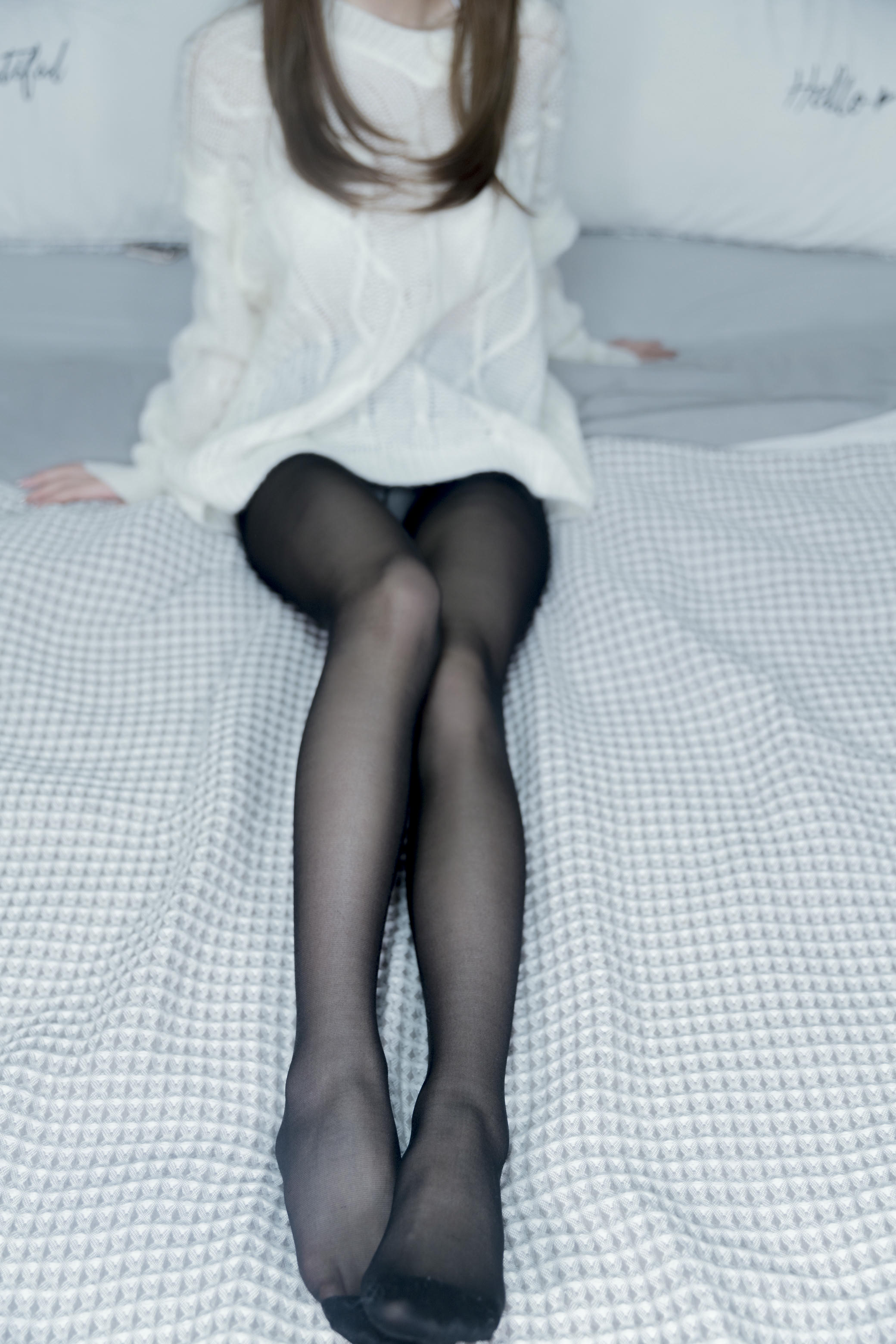 清水由乃 NO.016 黑丝毛衣 [42P1V-377MB]_第2集