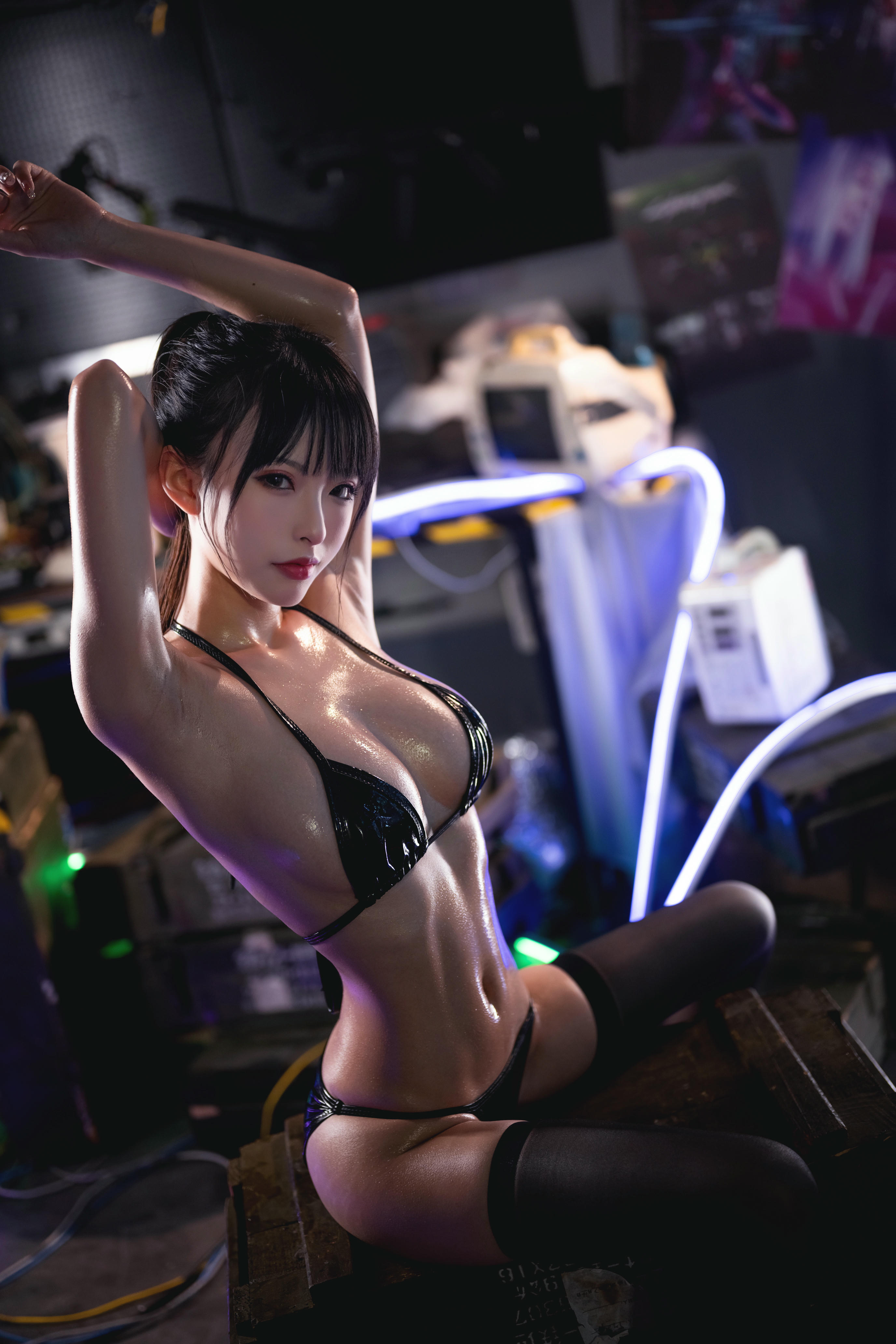 清水由乃 NO.018 抹油比基尼 [55P1V-1.34GB]_第2集