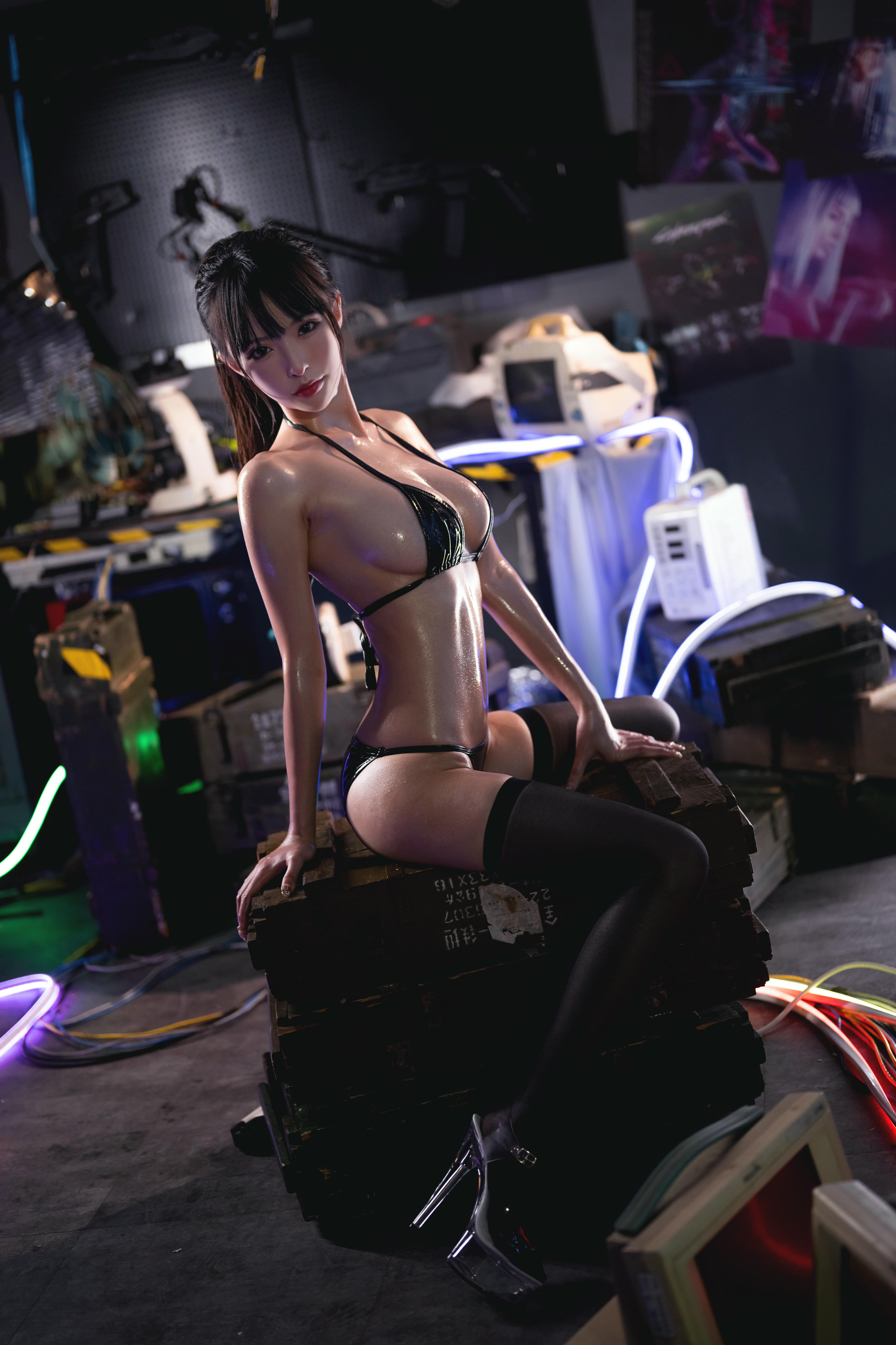 清水由乃 NO.018 抹油比基尼 [55P1V-1.34GB]_第3集