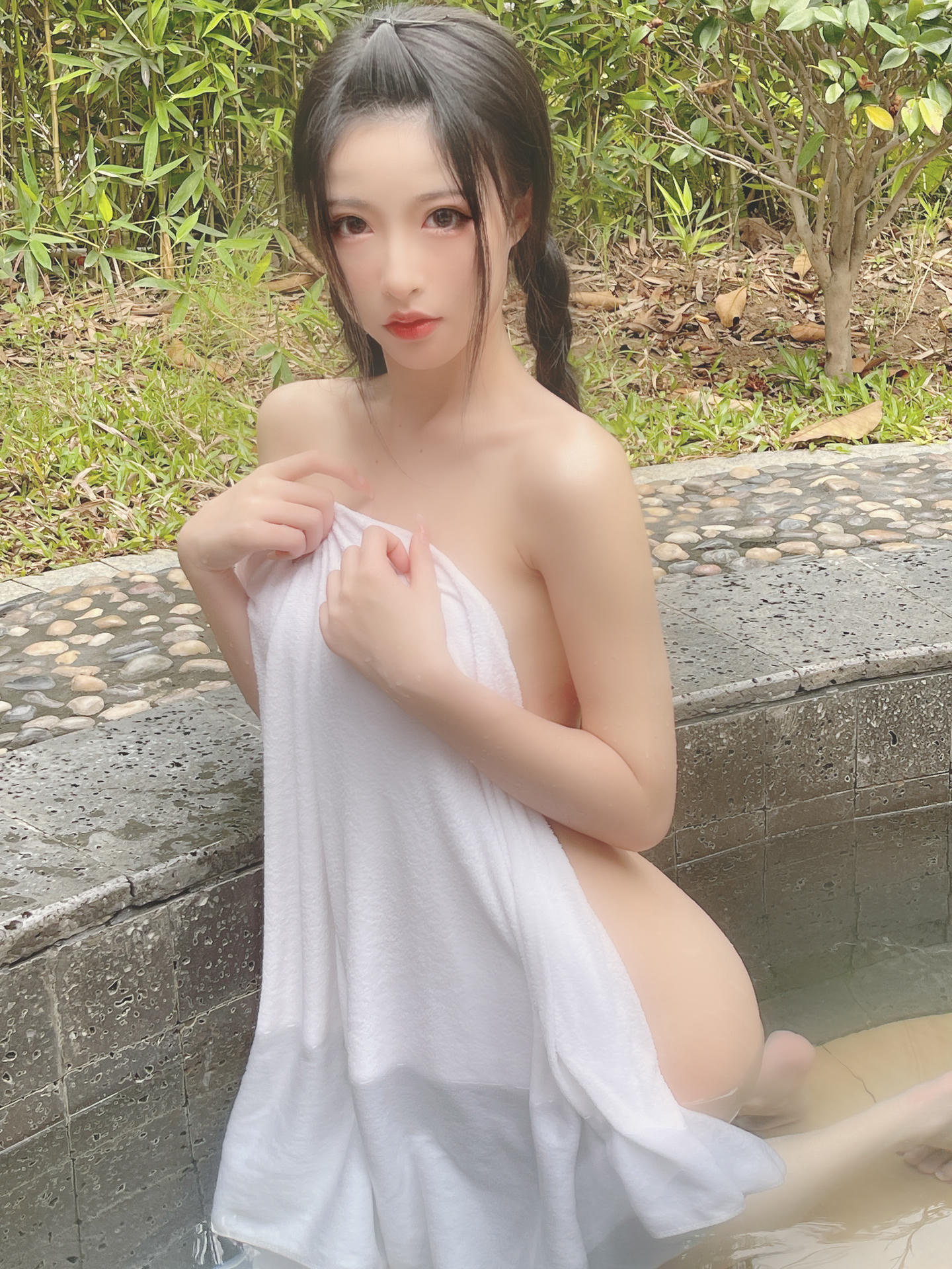 清水由乃 NO.019 温泉浴巾 [26P1V-233MB]_第1集