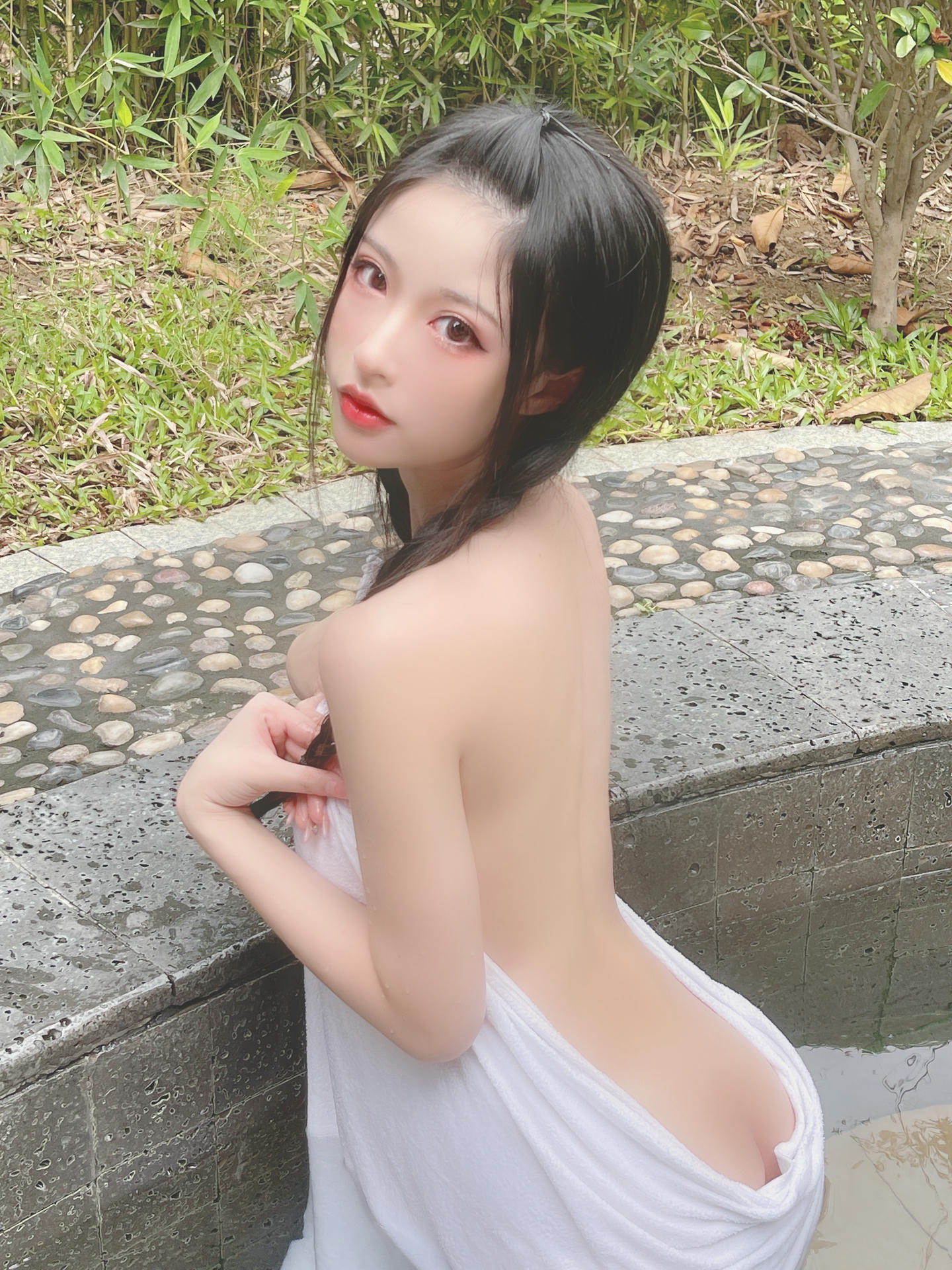 清水由乃 NO.019 温泉浴巾 [26P1V-233MB]_第1集