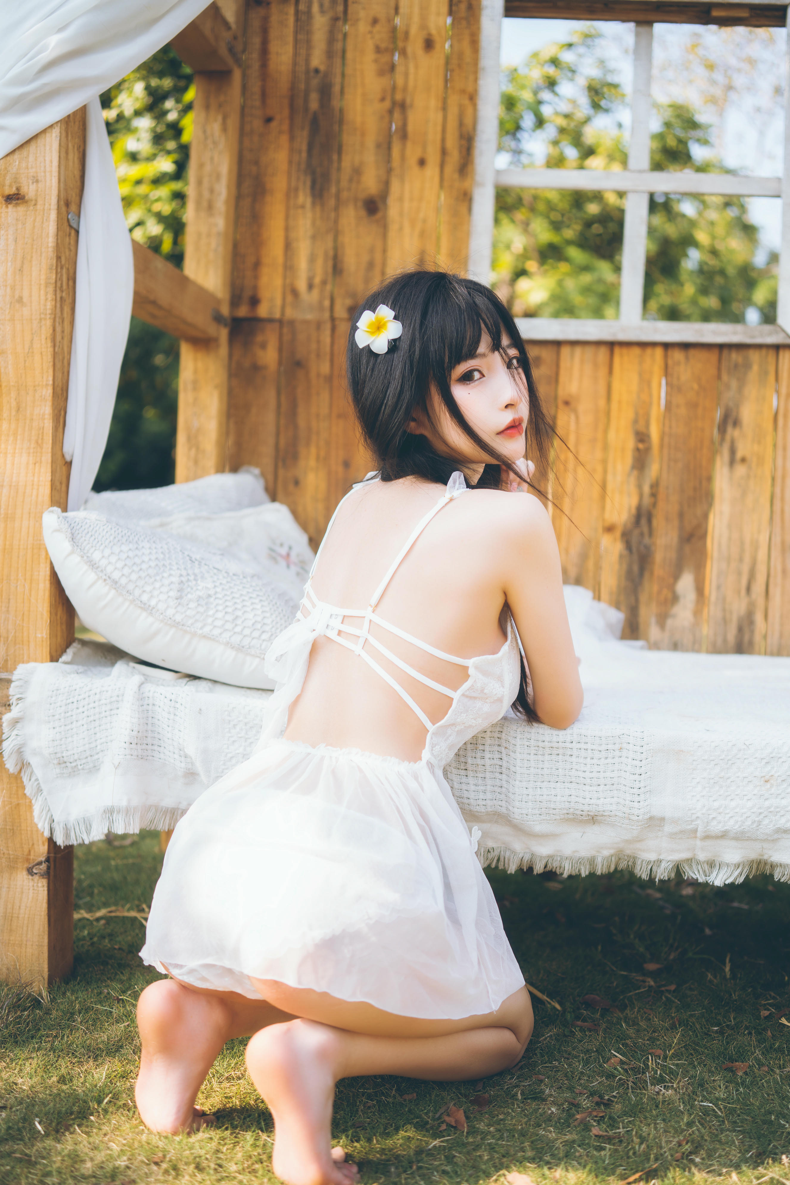 清水由乃 NO.021 田园蕾丝裙 [65P-2.66GB]_第1集