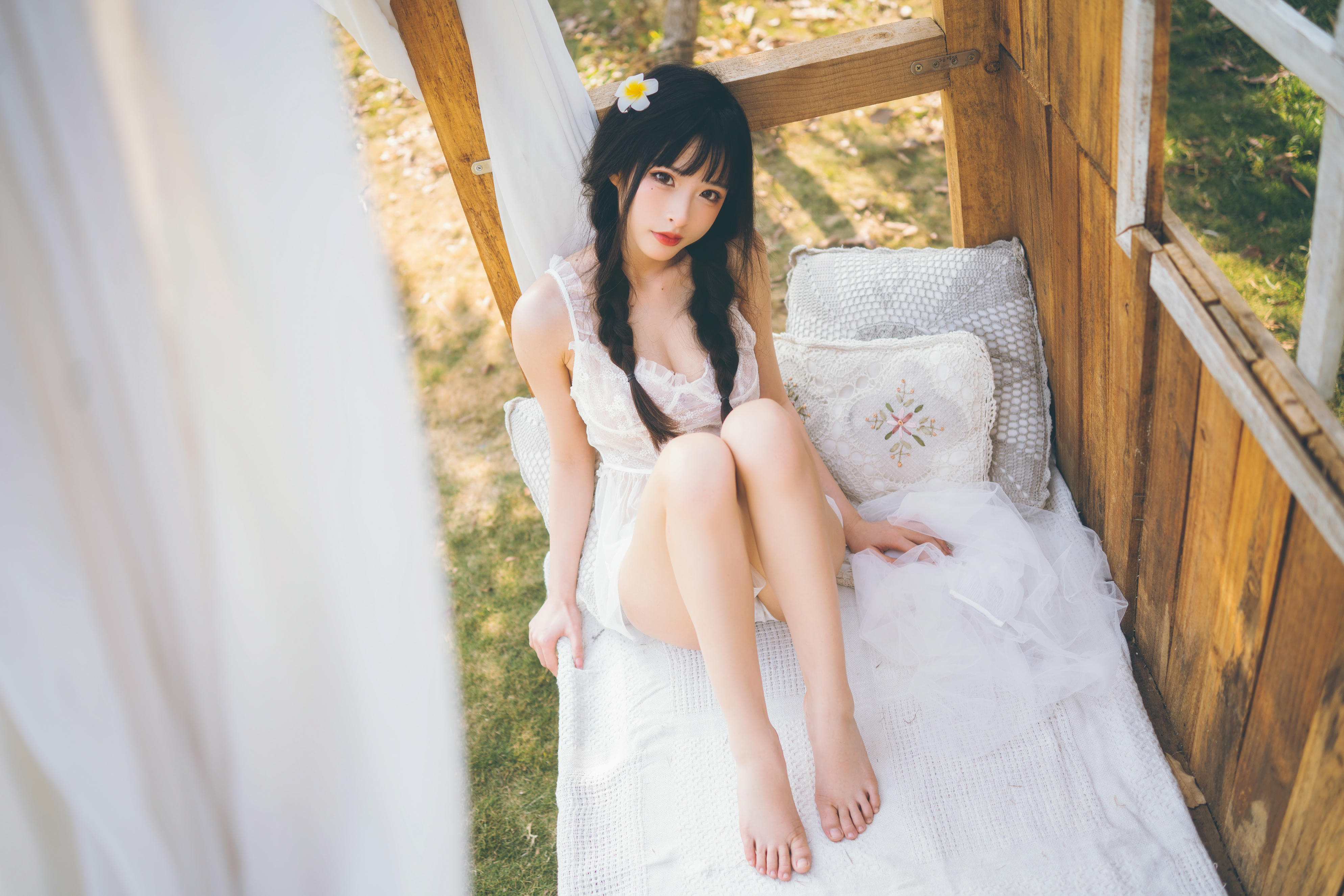 清水由乃 NO.021 田园蕾丝裙 [65P-2.66GB]_第1集