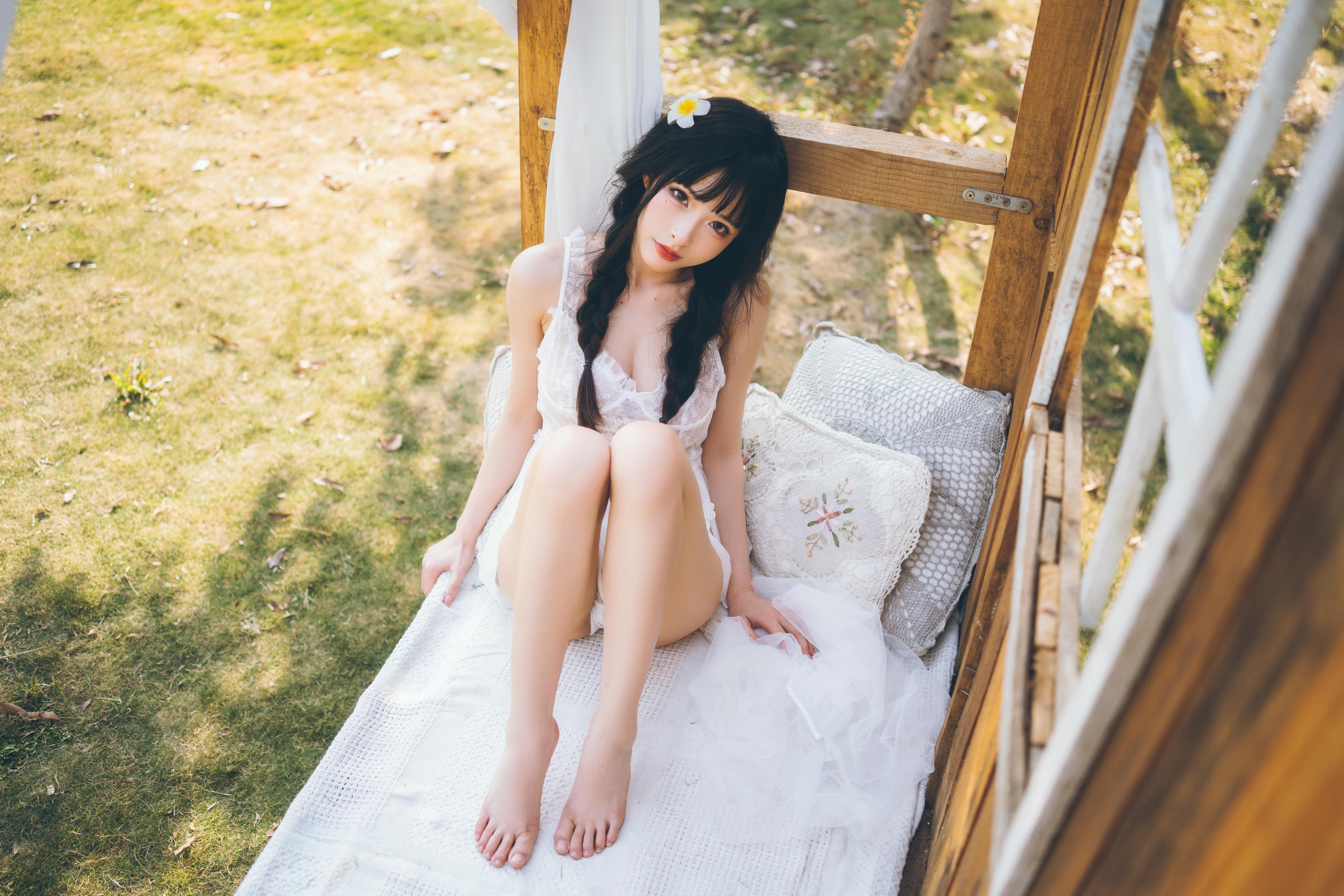 清水由乃 NO.021 田园蕾丝裙 [65P-2.66GB]_第1集