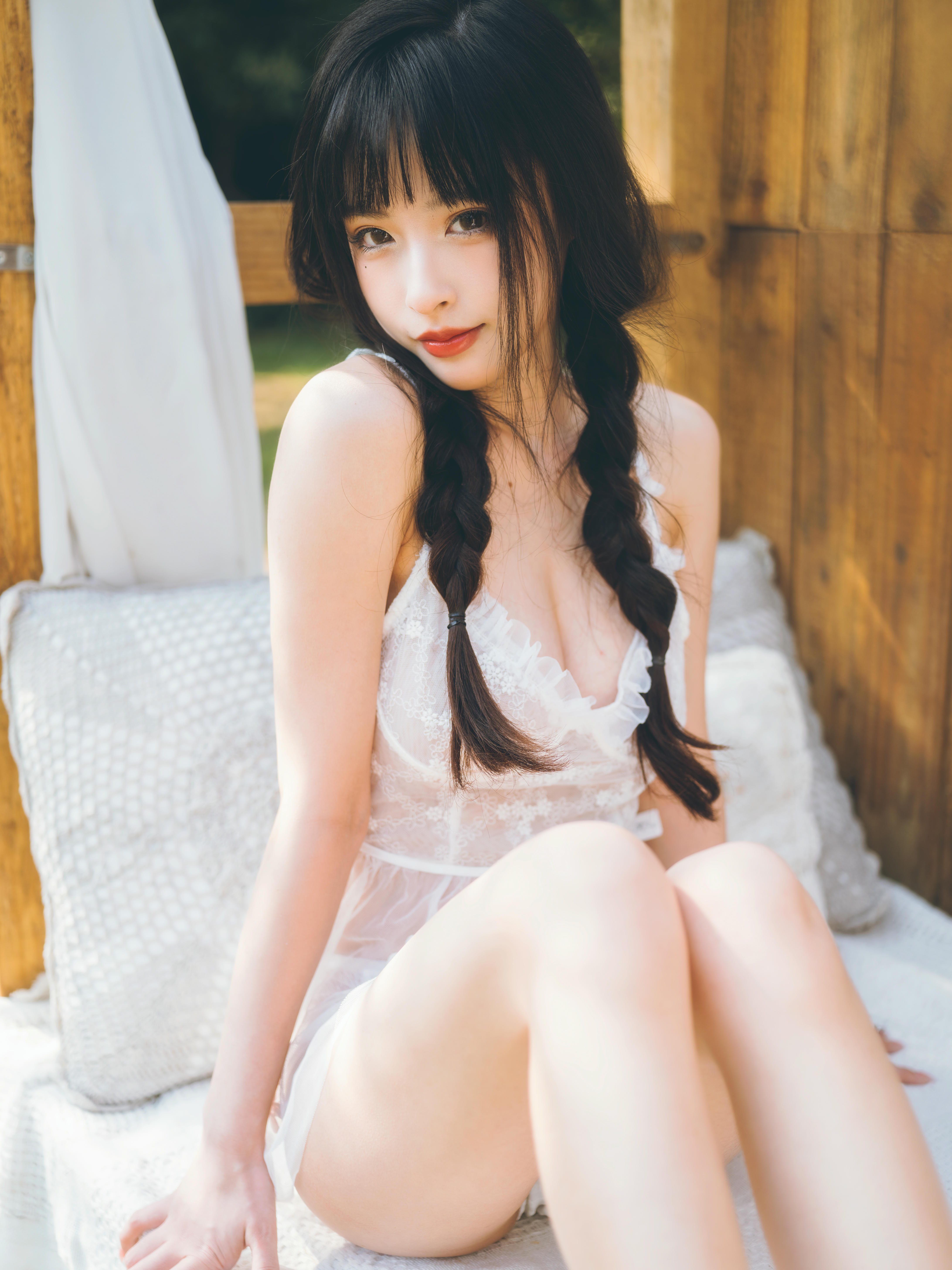 清水由乃 NO.021 田园蕾丝裙 [65P-2.66GB]_第2集