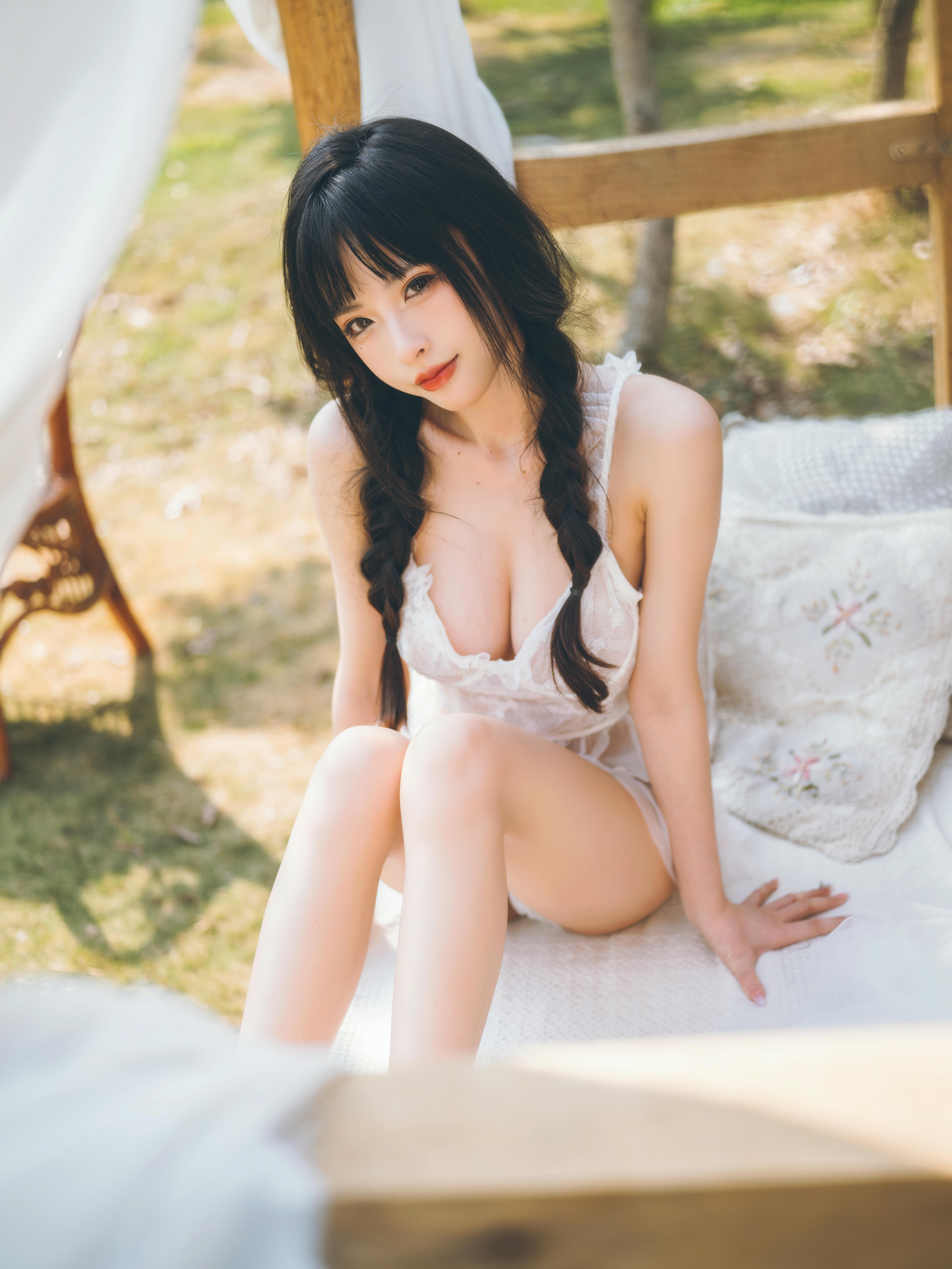 清水由乃 NO.021 田园蕾丝裙 [65P-2.66GB]_第2集