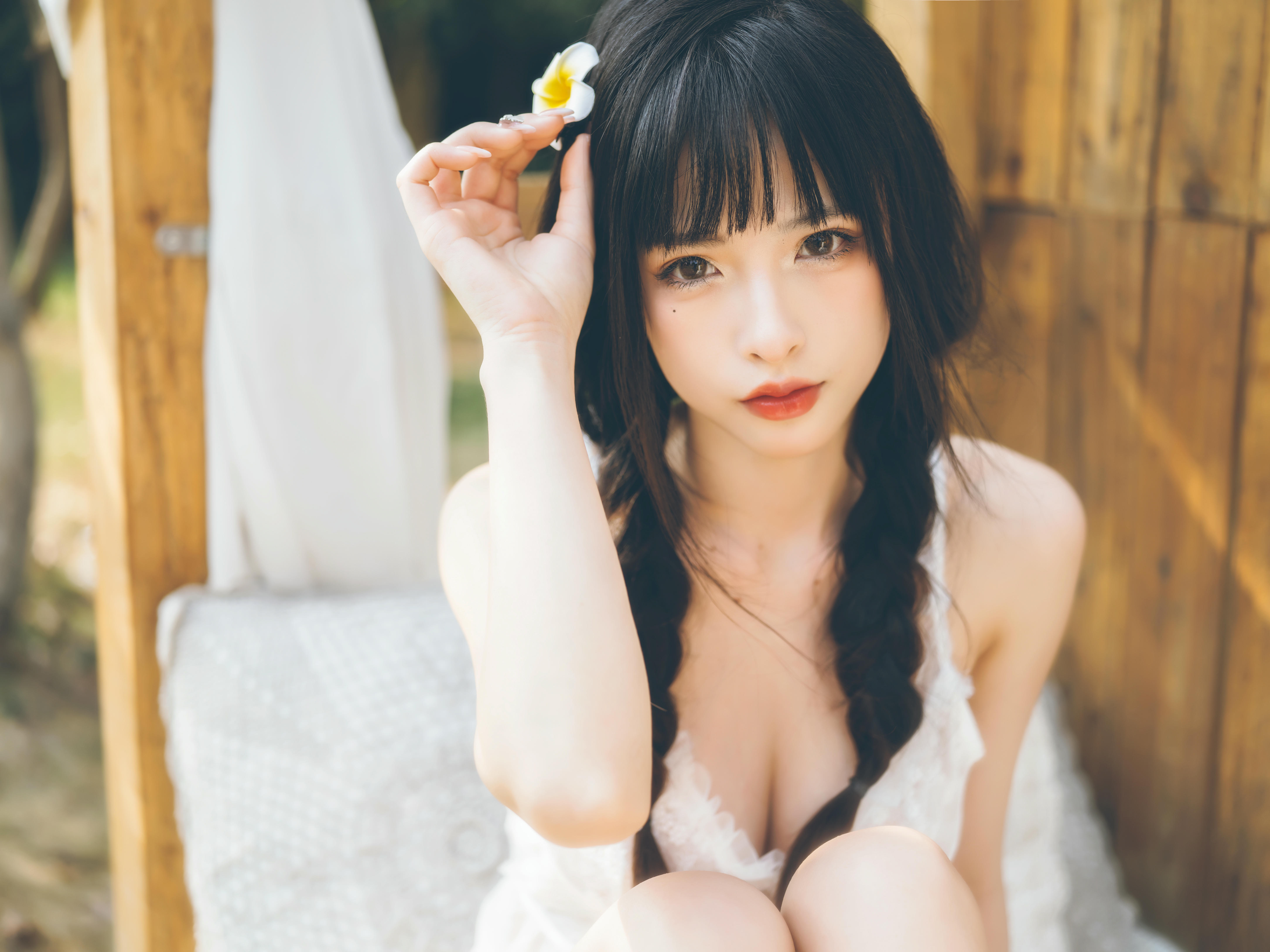 清水由乃 NO.021 田园蕾丝裙 [65P-2.66GB]_第2集