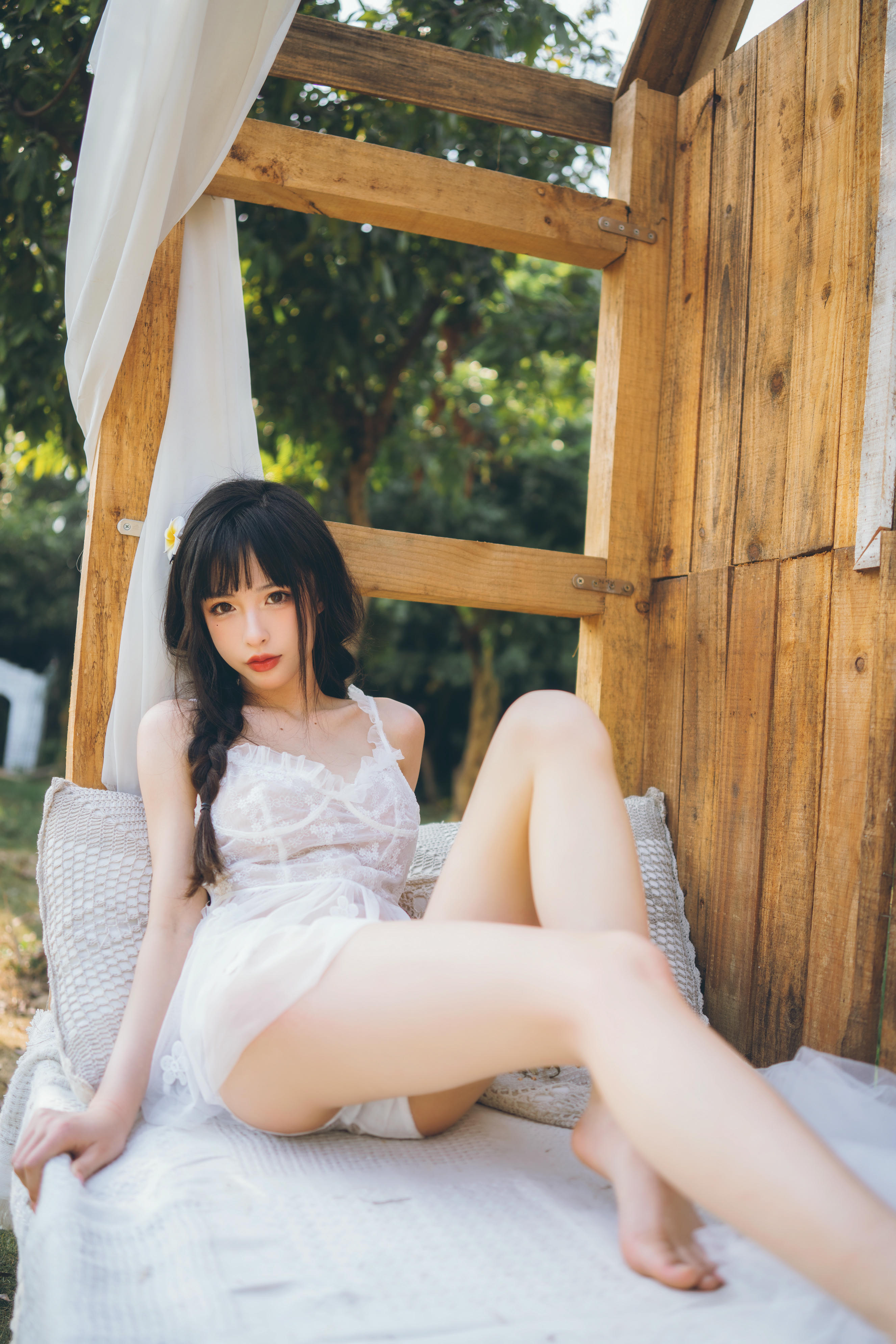 清水由乃 NO.021 田园蕾丝裙 [65P-2.66GB]_第1集