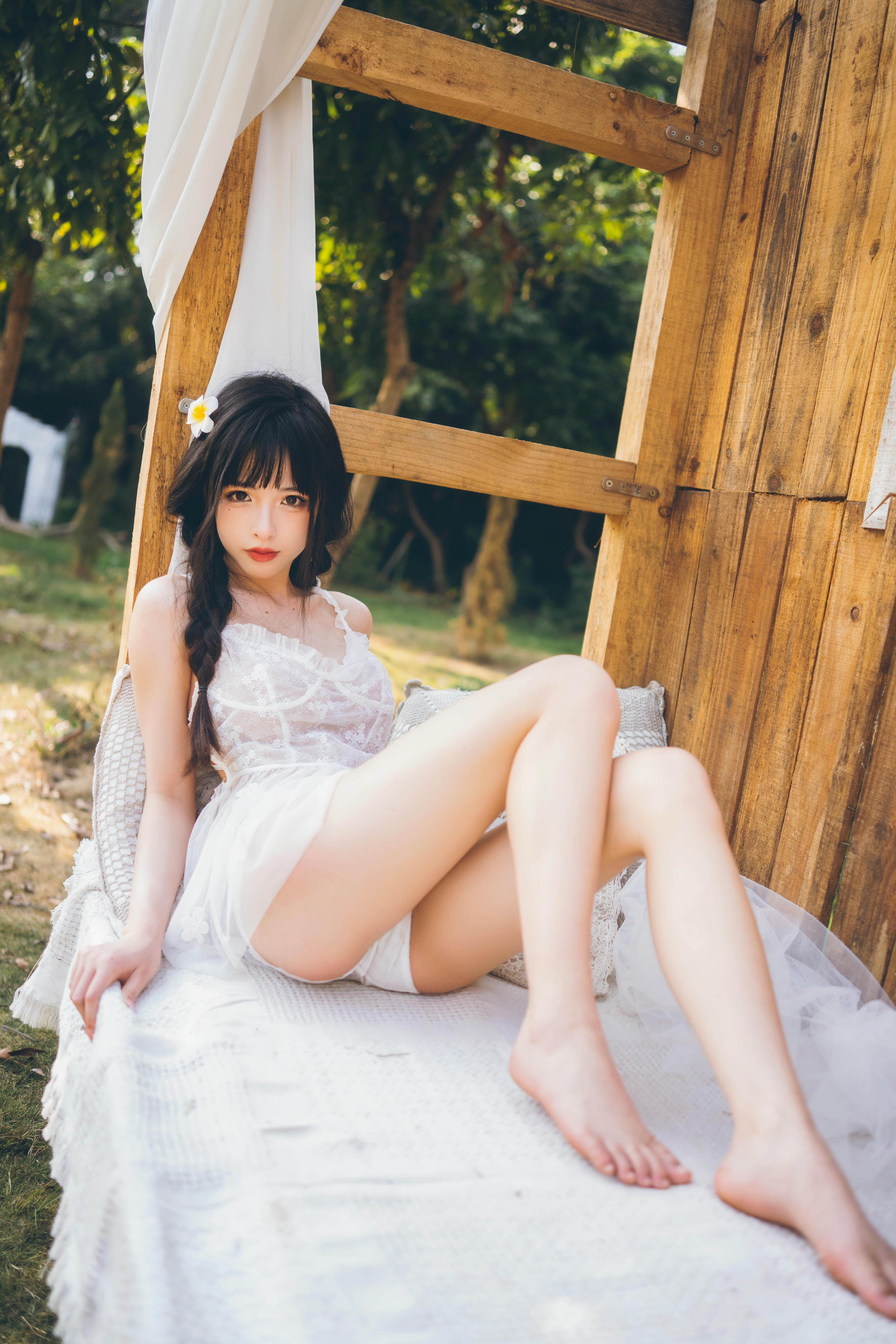 清水由乃 NO.021 田园蕾丝裙 [65P-2.66GB]_第1集