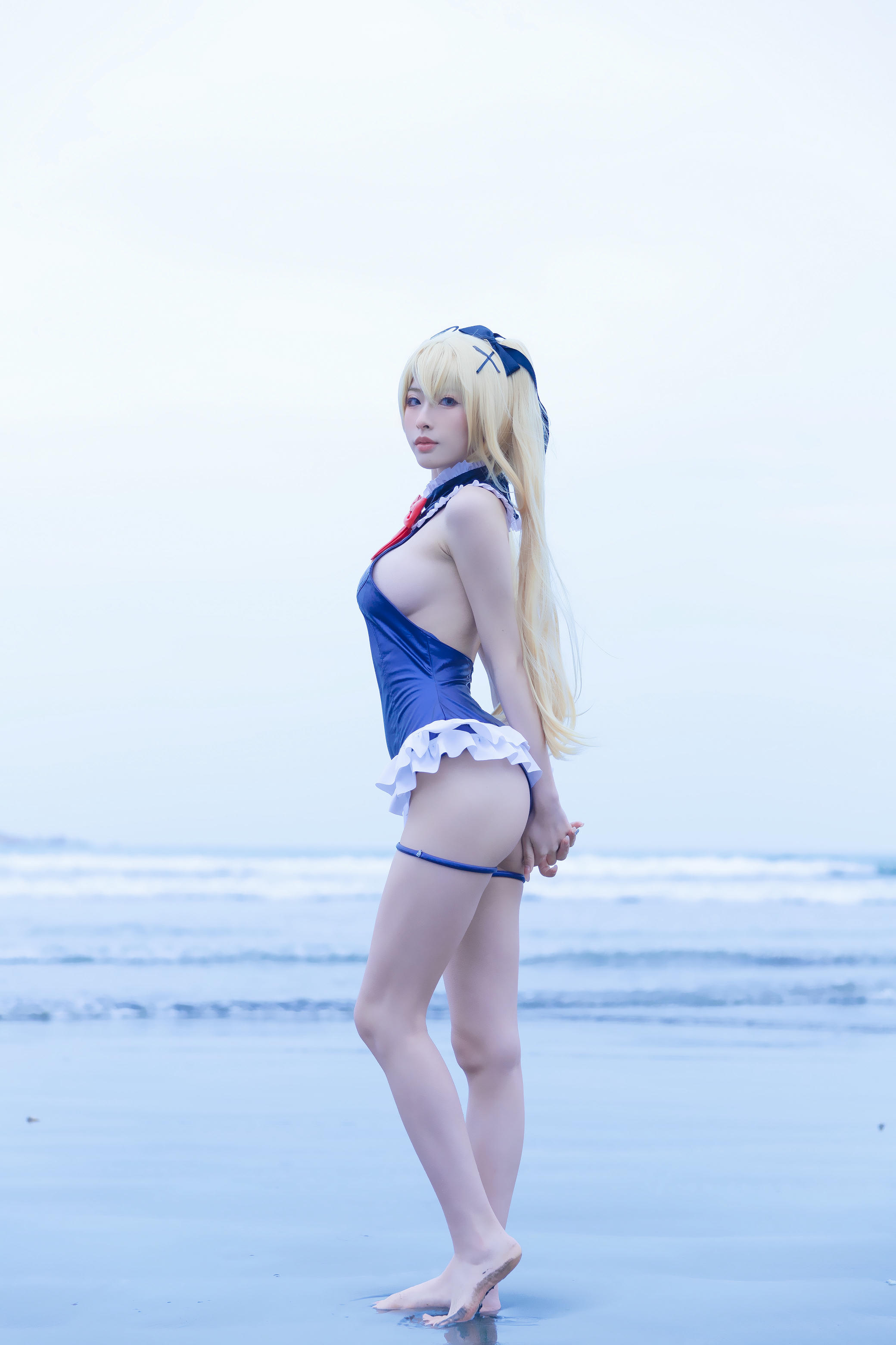 清水由乃 NO.024 玛丽萝丝 蓝色泳衣 [32P-329MB]_第1集