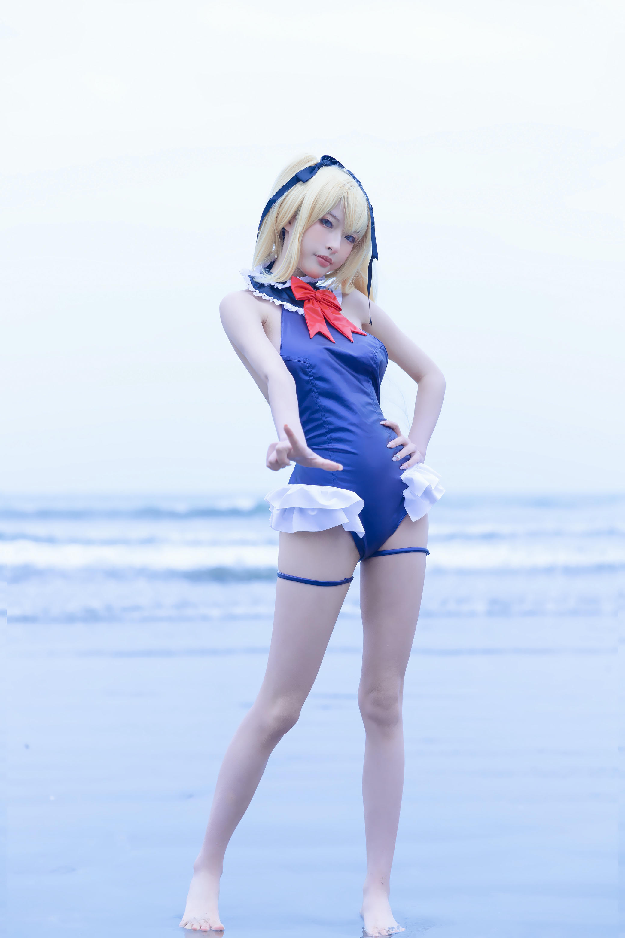 清水由乃 NO.024 玛丽萝丝 蓝色泳衣 [32P-329MB]_第1集