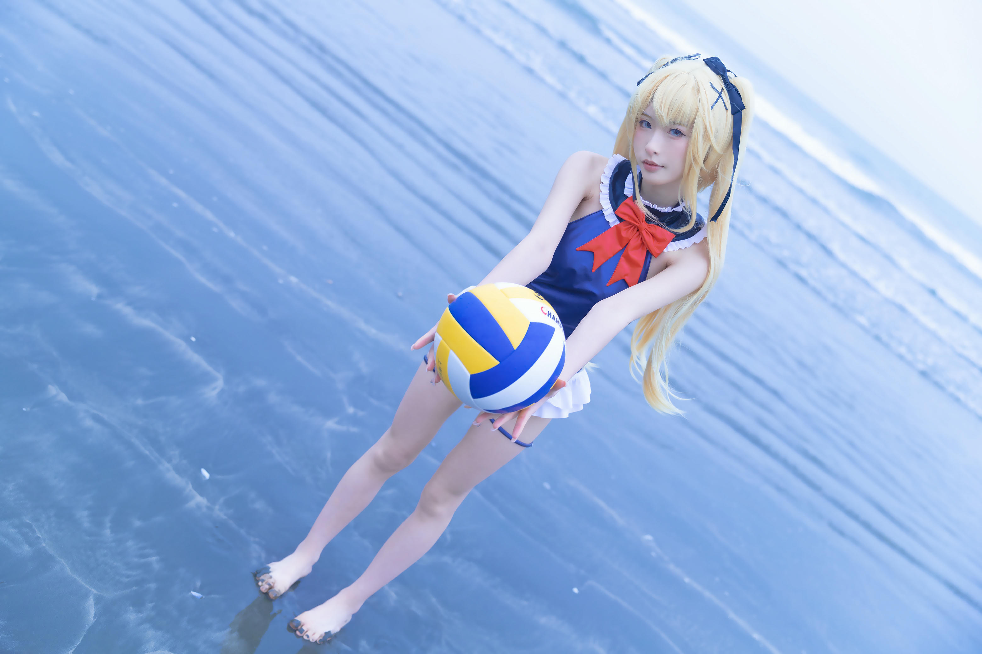 清水由乃 NO.024 玛丽萝丝 蓝色泳衣 [32P-329MB]_第1集