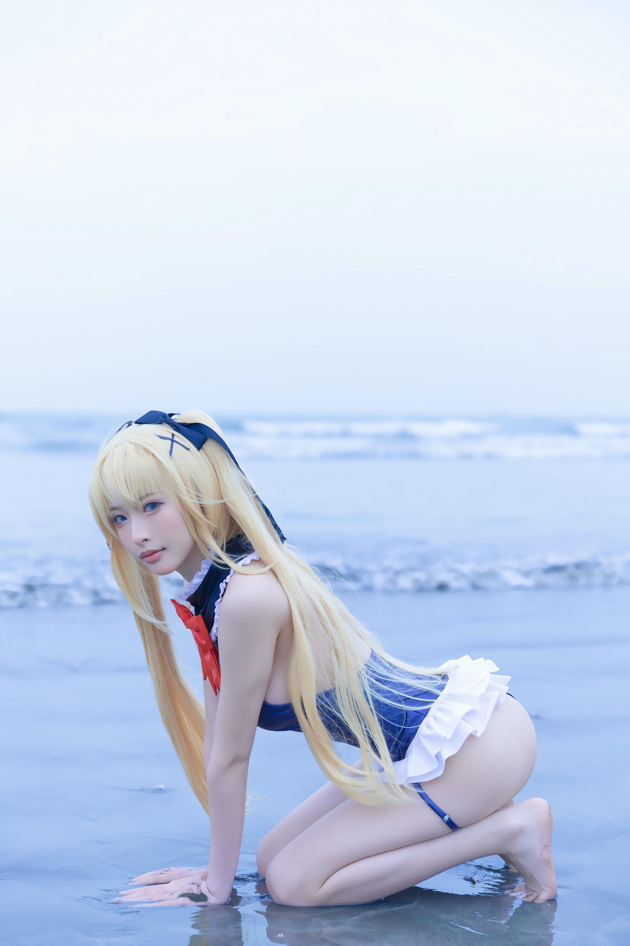 清水由乃 NO.024 玛丽萝丝 蓝色泳衣 [32P-329MB]_第1集