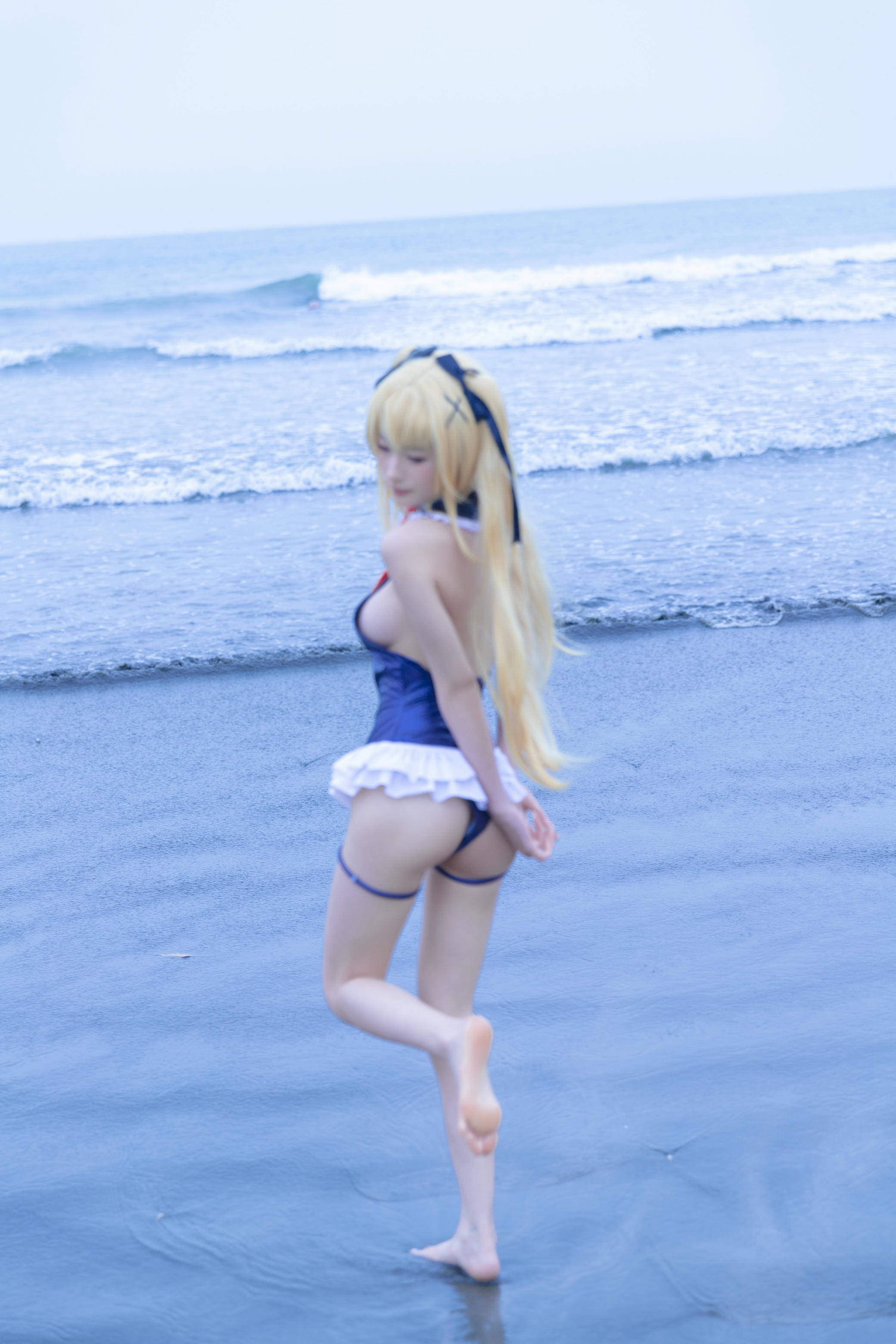 清水由乃 NO.024 玛丽萝丝 蓝色泳衣 [32P-329MB]_第1集