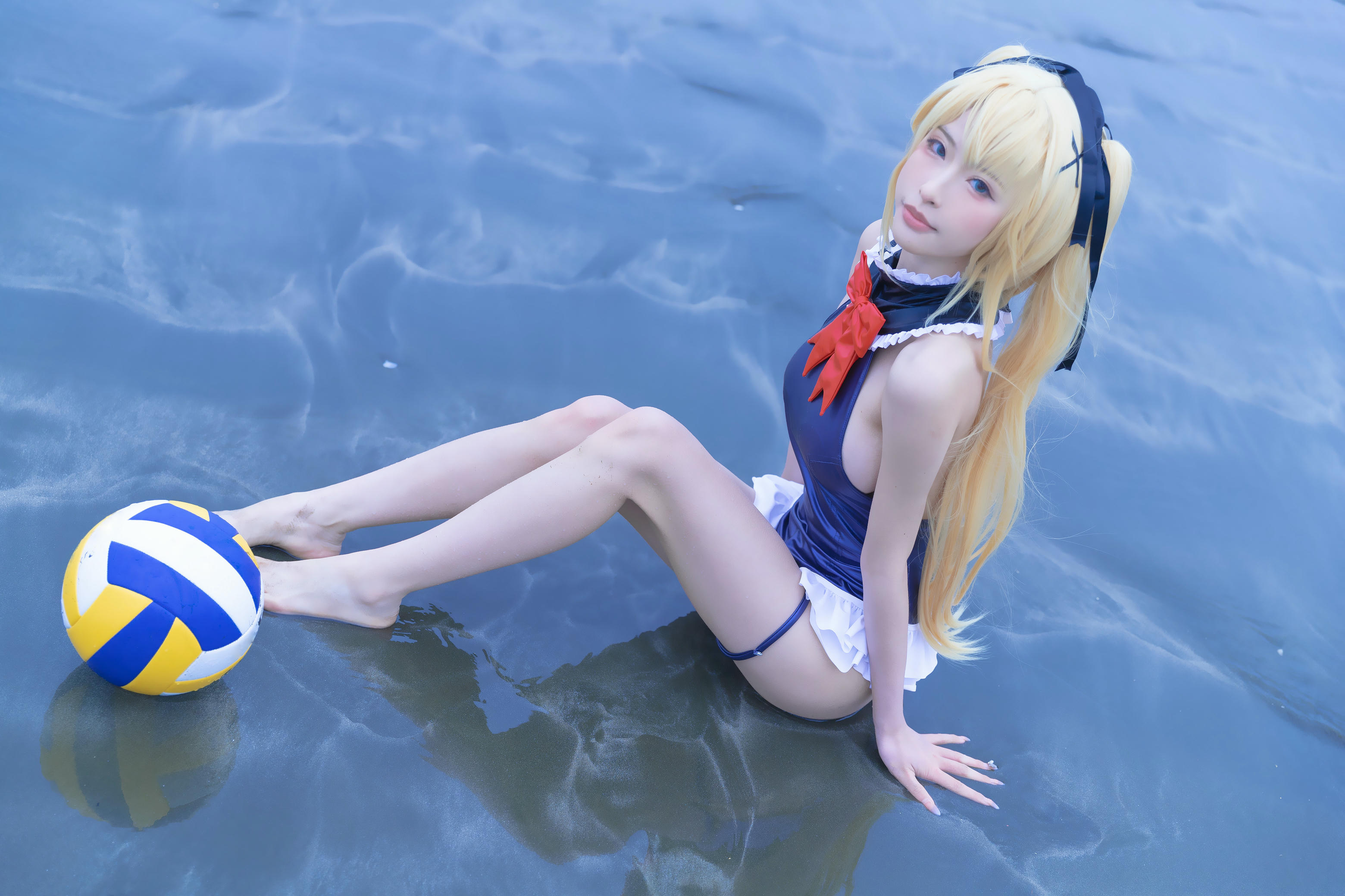 清水由乃 NO.024 玛丽萝丝 蓝色泳衣 [32P-329MB]_第2集