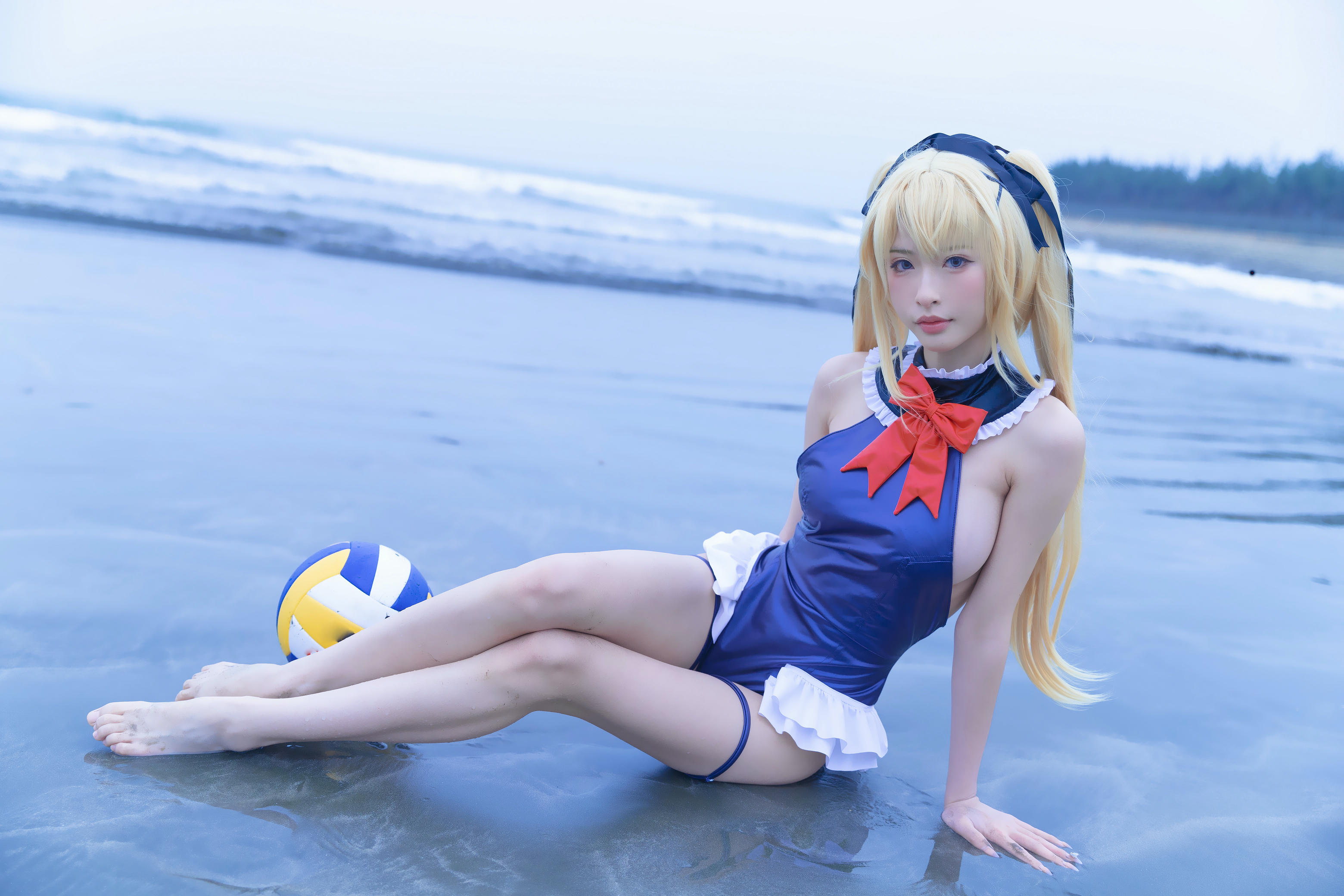 清水由乃 NO.024 玛丽萝丝 蓝色泳衣 [32P-329MB]_第2集