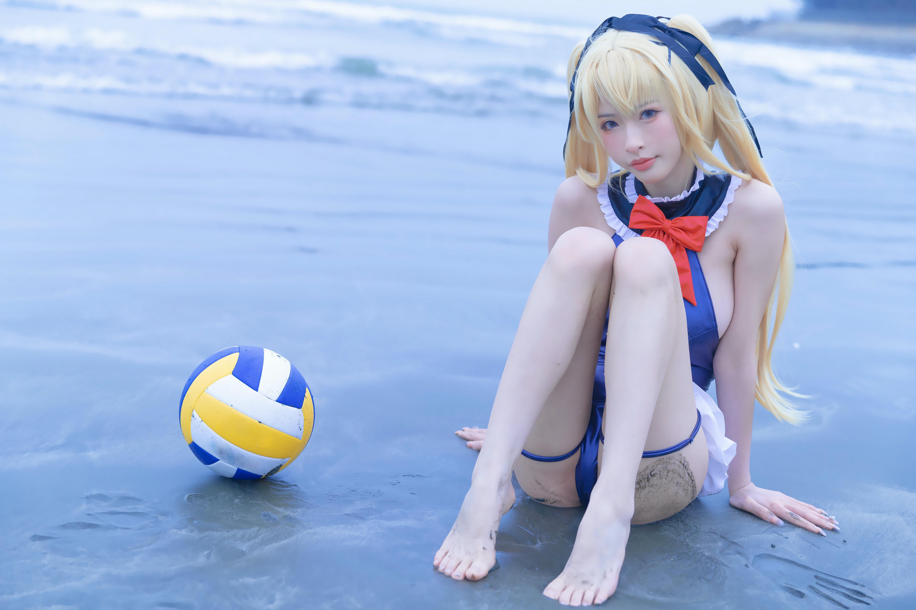 清水由乃 NO.024 玛丽萝丝 蓝色泳衣 [32P-329MB]_第2集