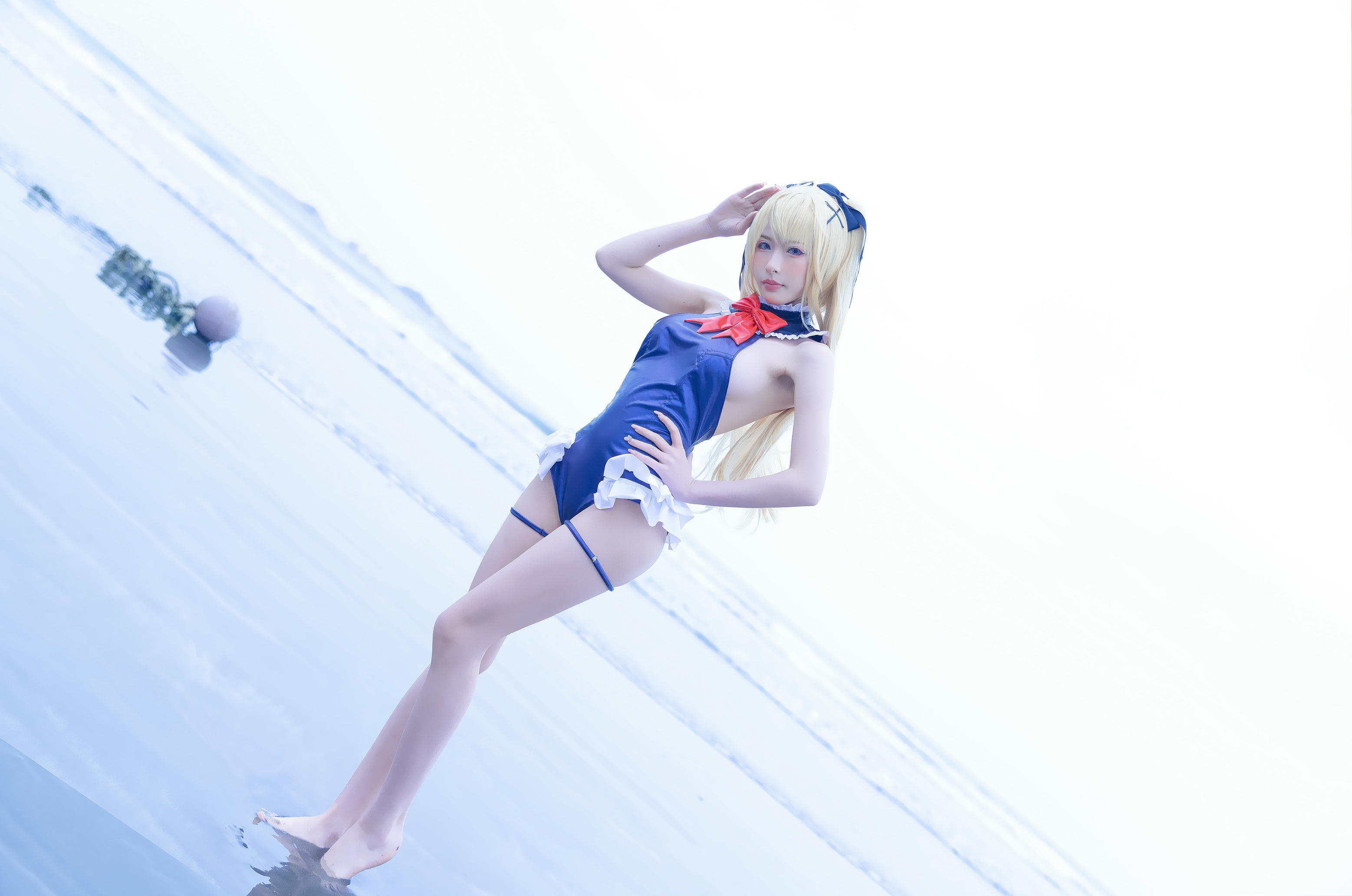 清水由乃 NO.024 玛丽萝丝 蓝色泳衣 [32P-329MB]_第1集