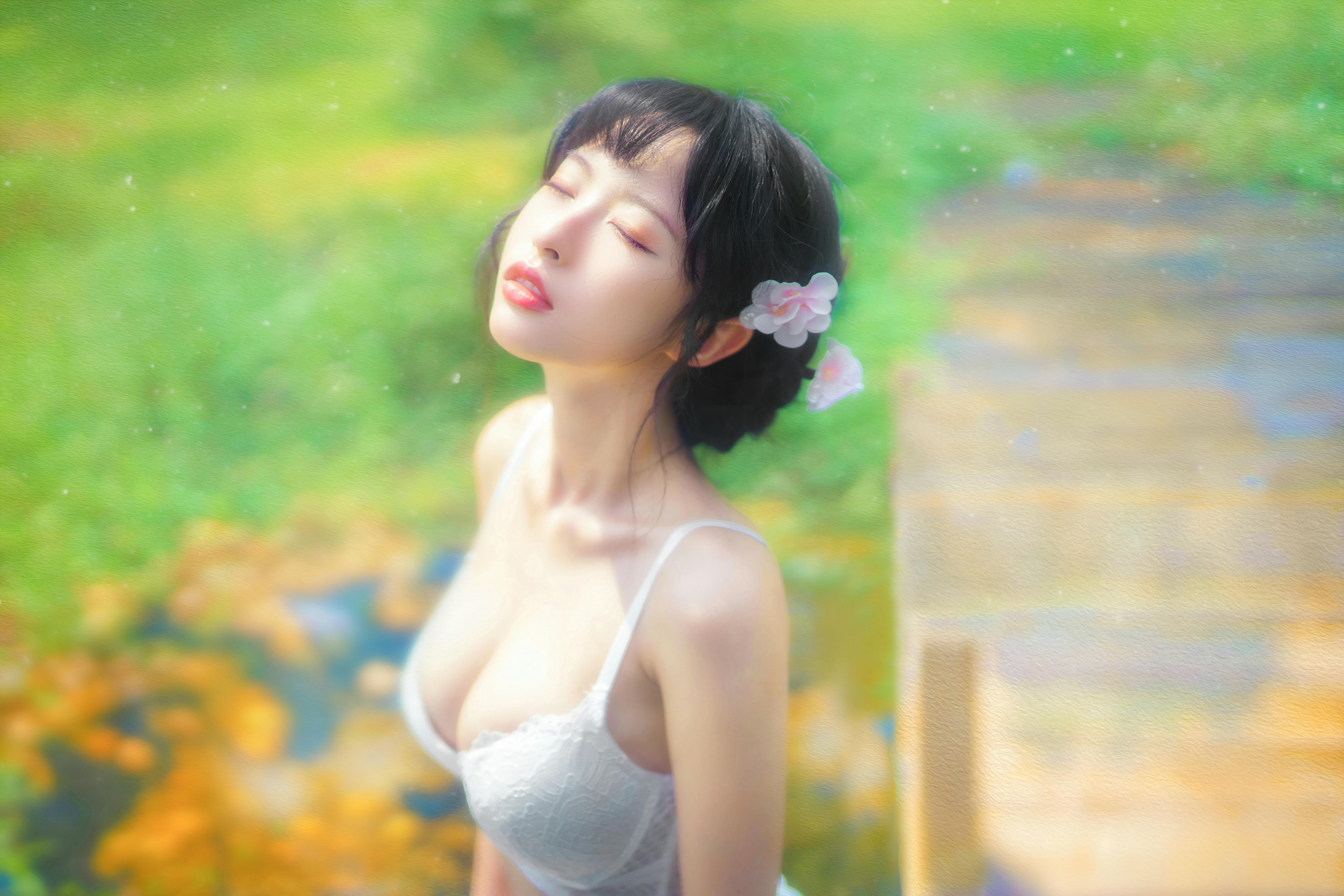 清水由乃 NO.027 蕾丝花园 [34P-794MB]_第1集