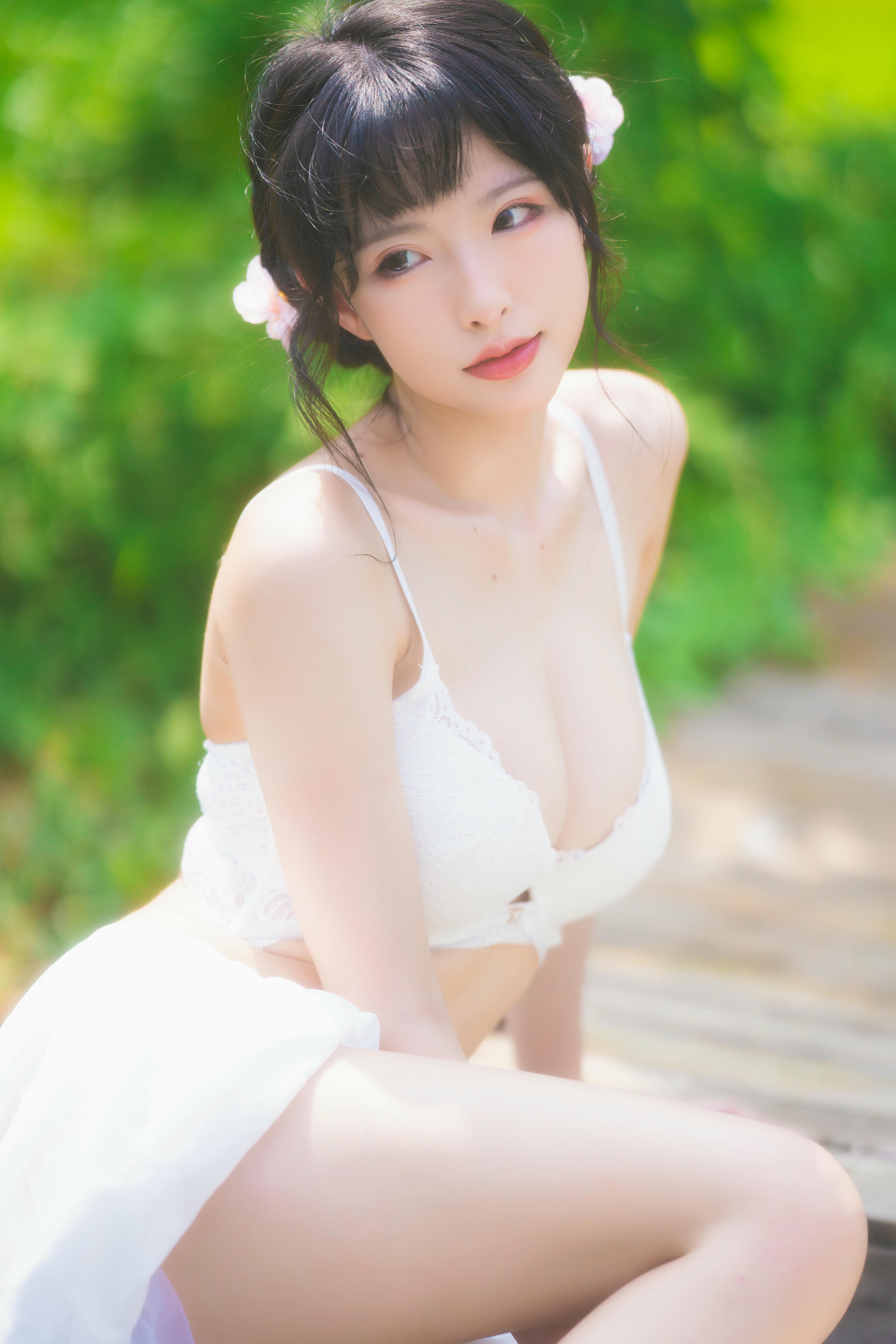 清水由乃 NO.027 蕾丝花园 [34P-794MB]_第2集