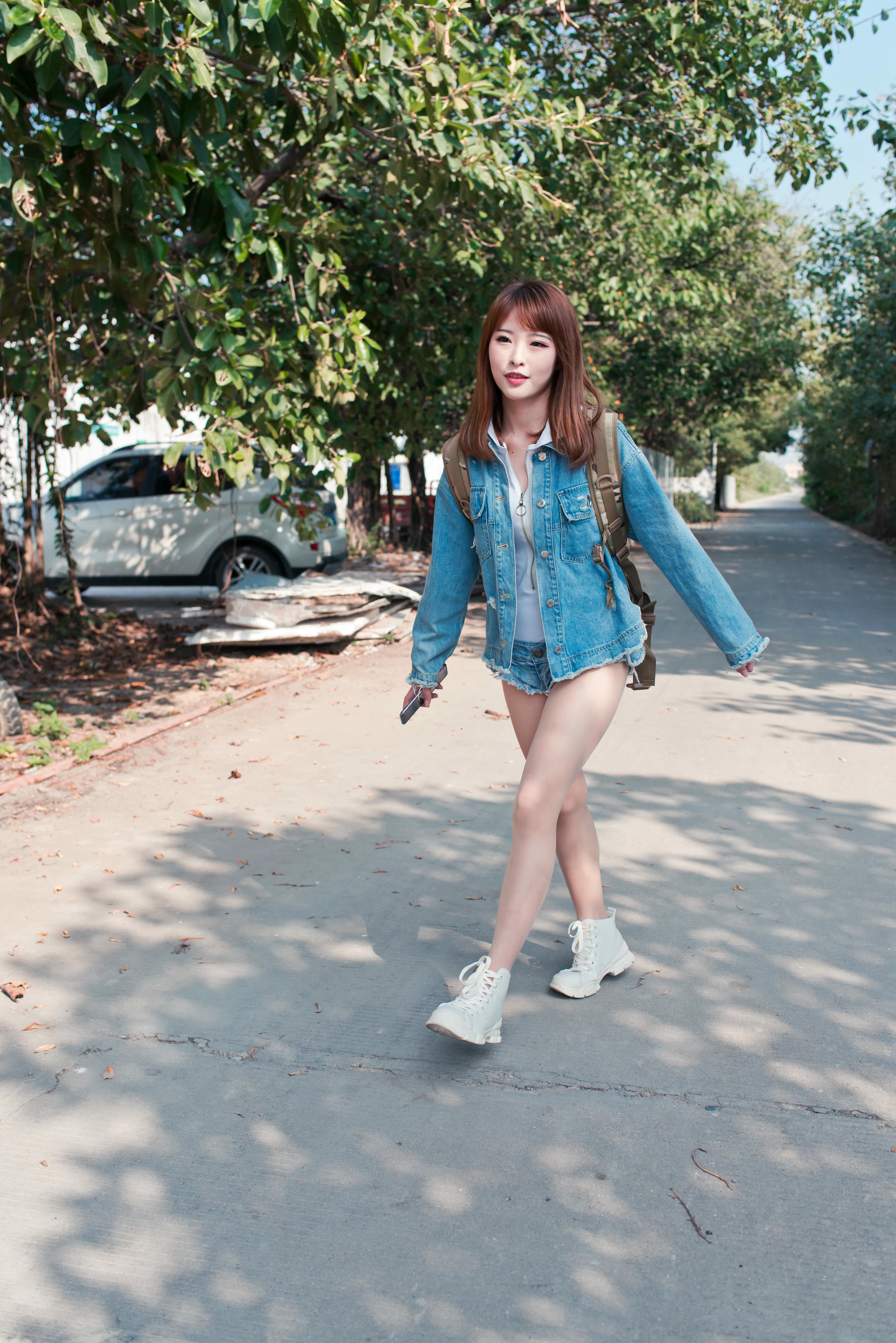 清水由乃 NO.003 御风街拍 轻水海鸥岛RS牛仔街拍 [413P-2.81GB]_第1集